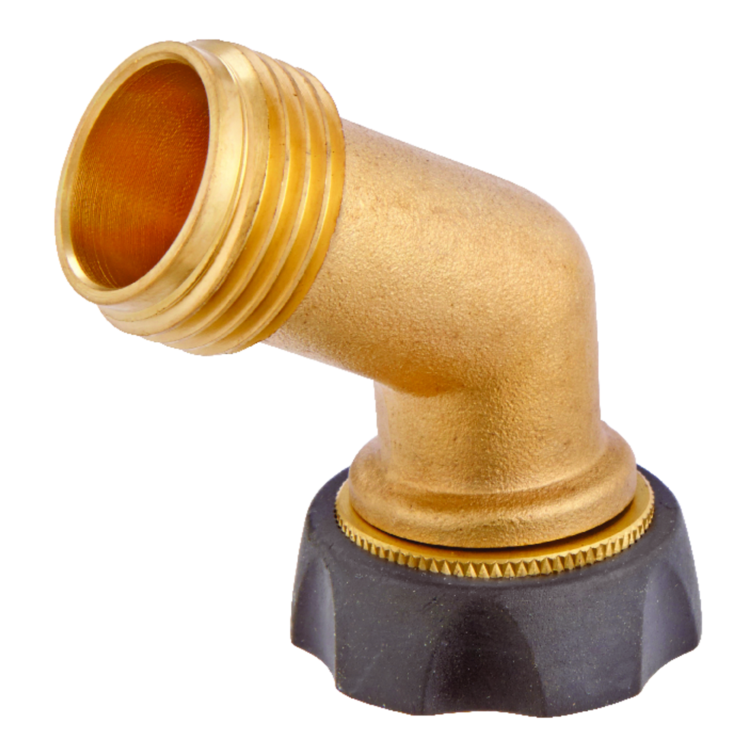 Ace Brass Threaded Male Gooseneck Hose Adapter