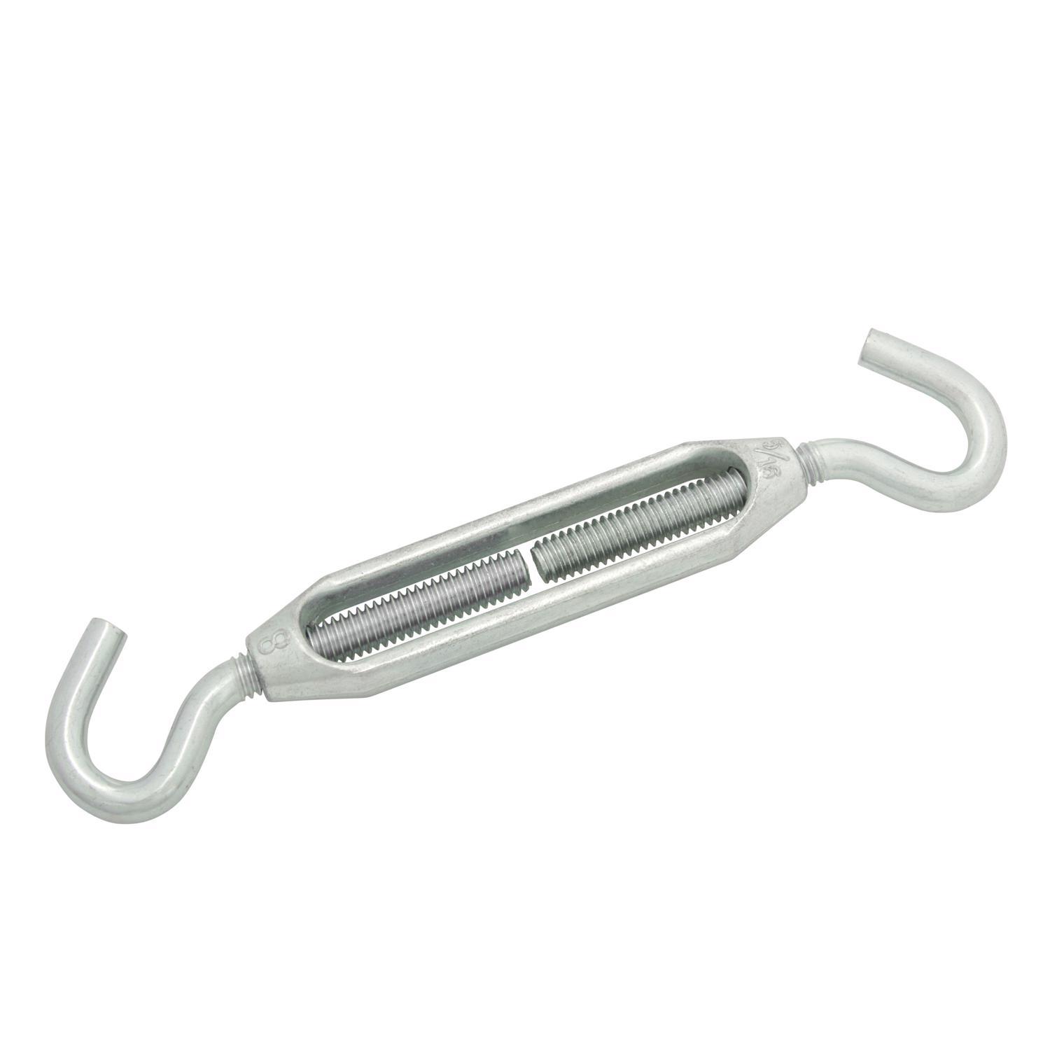 Hampton Zinc-Plated Aluminum/Steel 0.268 in. D Turnbuckle 275 lb 6-5/8 in. L