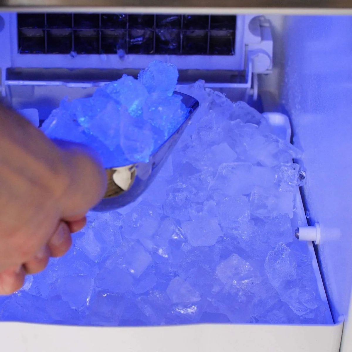 Blaze 50 Lb. 15 in. Outdoor Rated Ice Maker With Gravity Drain