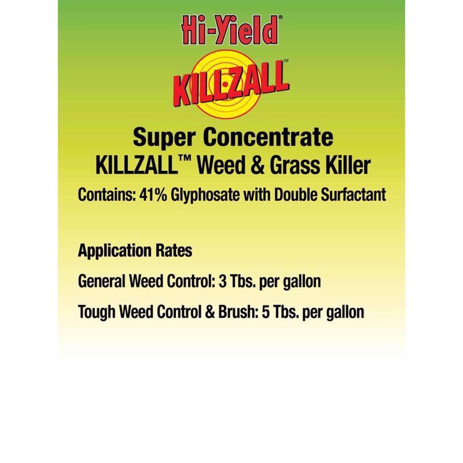 Hi-Yield Killzall Weed and Grass Killer Concentrate 32 oz