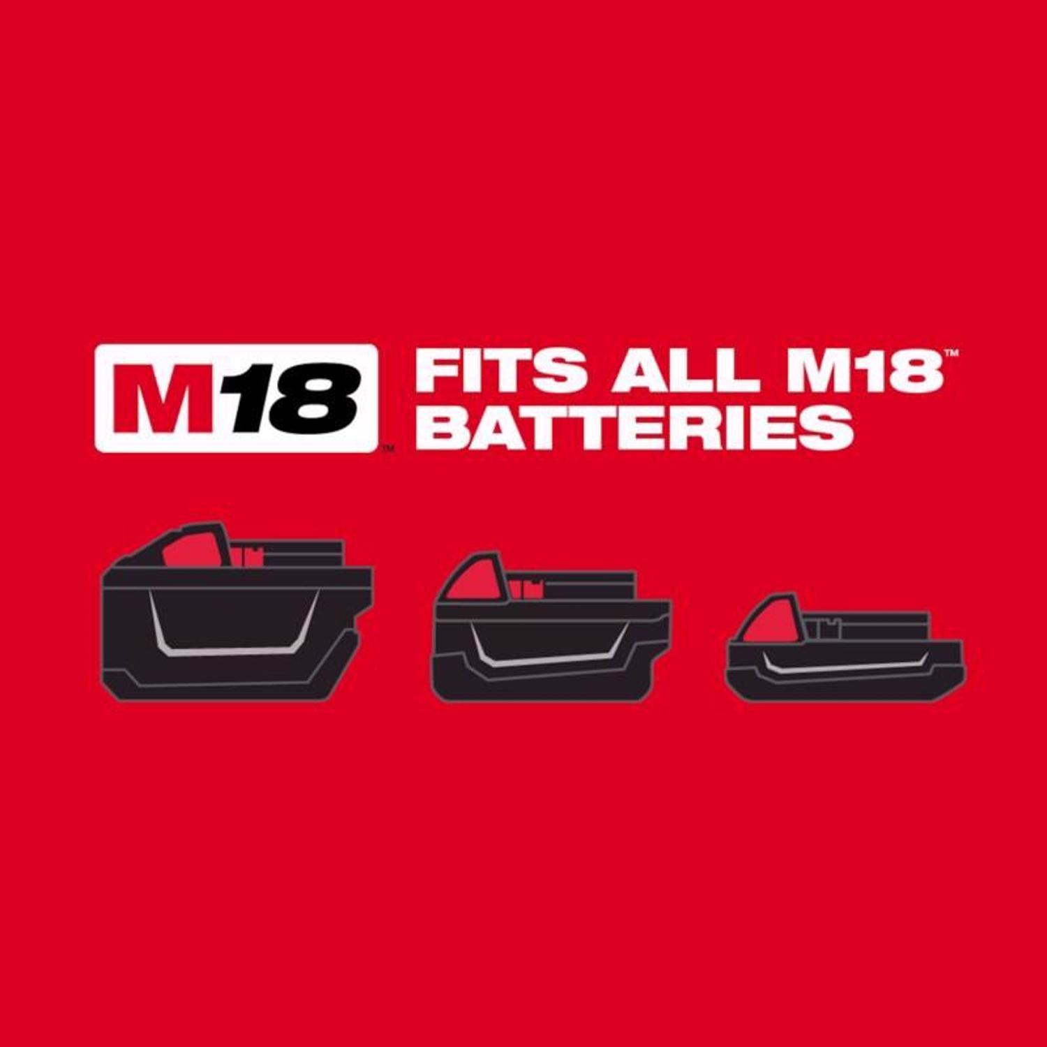 Milwaukee M18 RedLithium XC5.0 5 Ah Lithium-Ion Battery Pack 1 pc