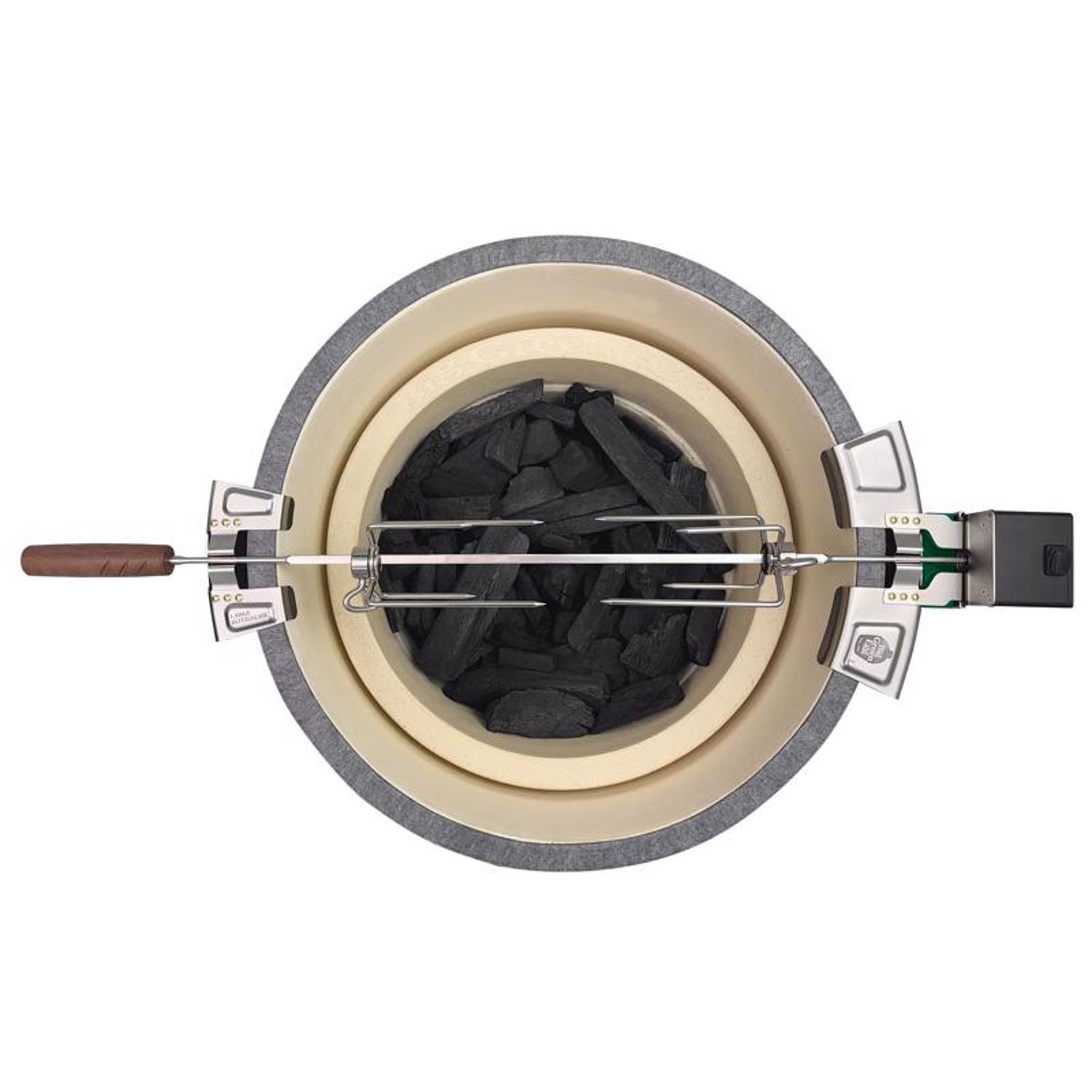 Big Green Egg (Lg) Stainless Steel Rotisserie Kit 1 pk