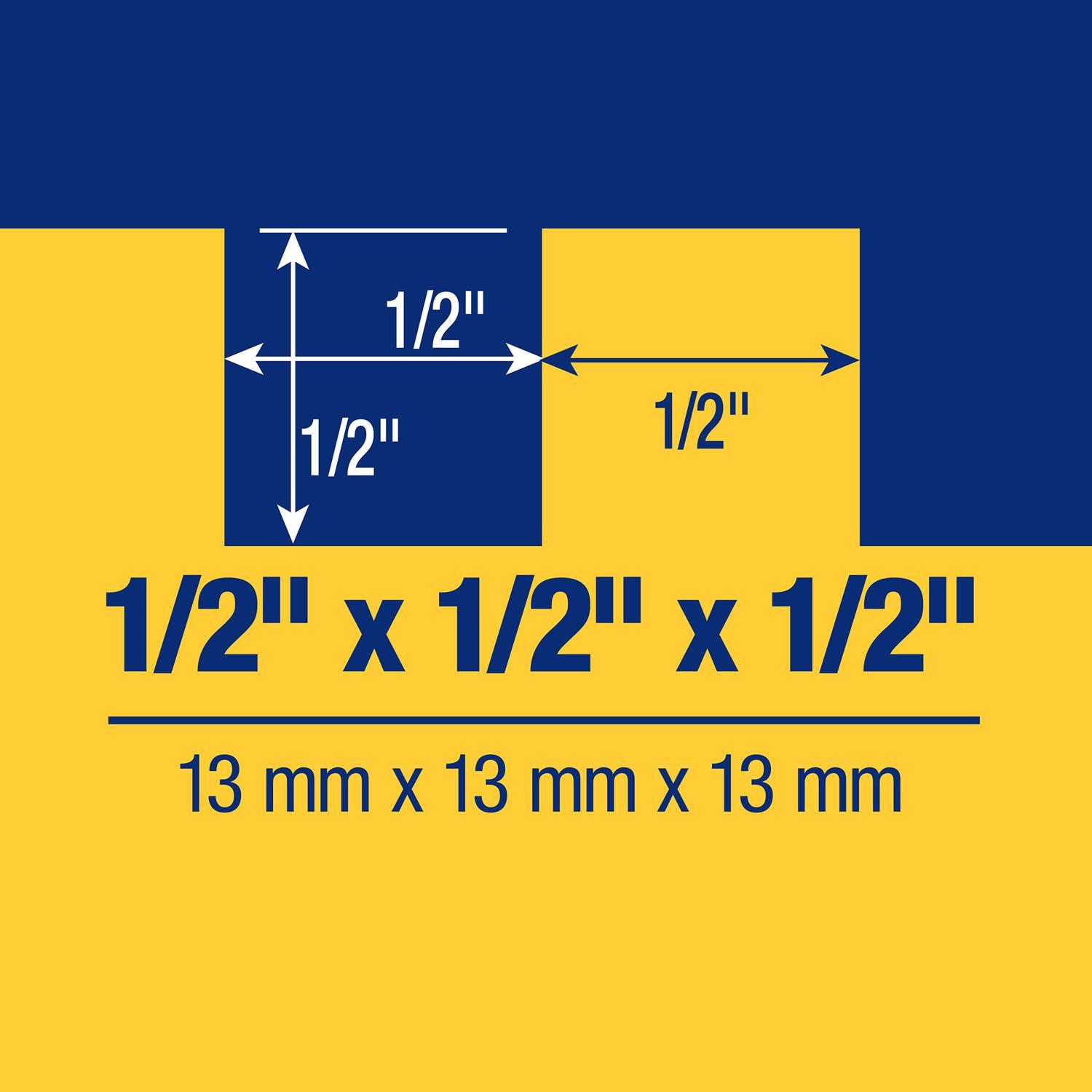 QEP 3.5 in. H X 4.5 in. W X 11 in. L Steel Square Notch Trowel 1 pk