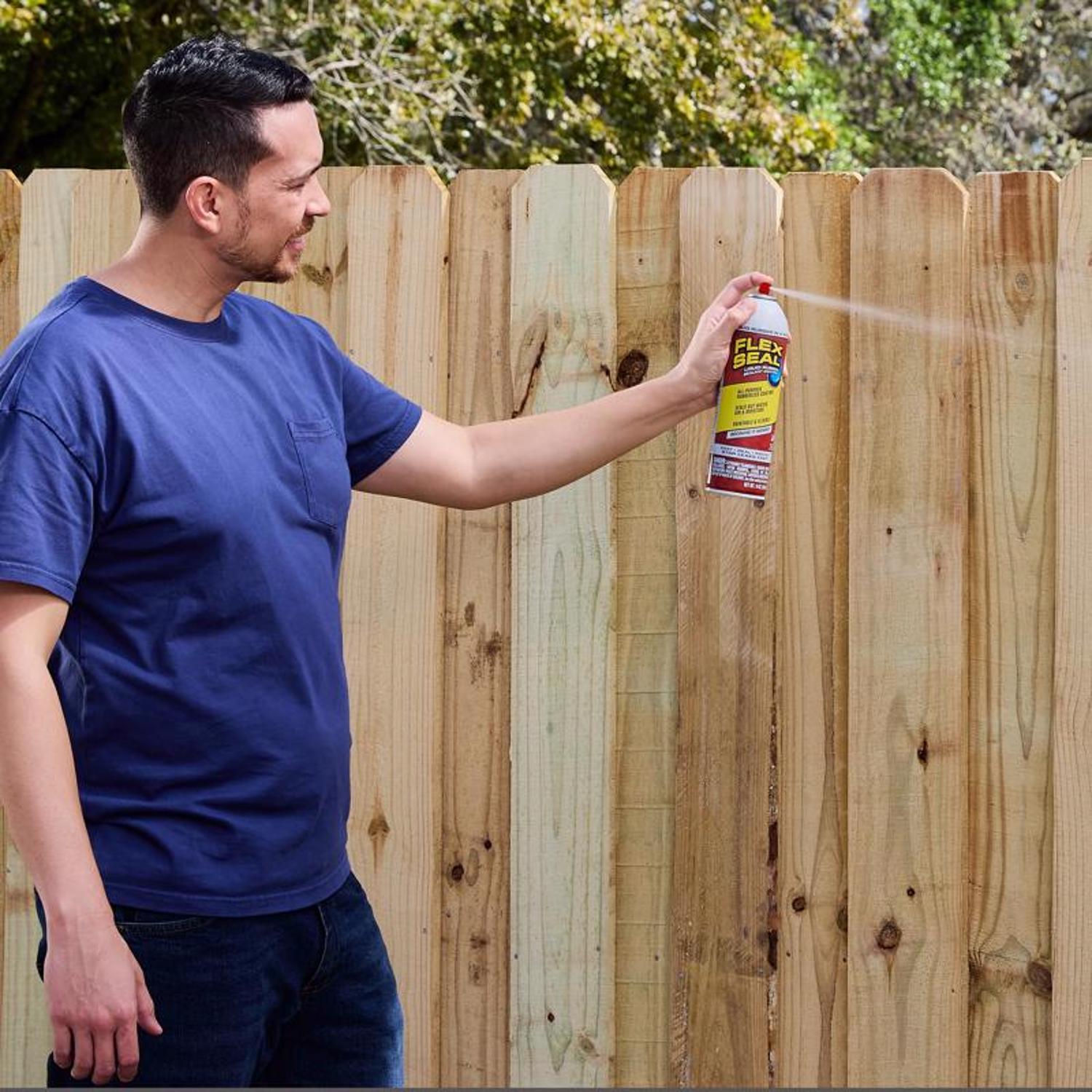 Flex Seal Family of Products Flex Seal Clear Rubber Spray Sealant 14 oz