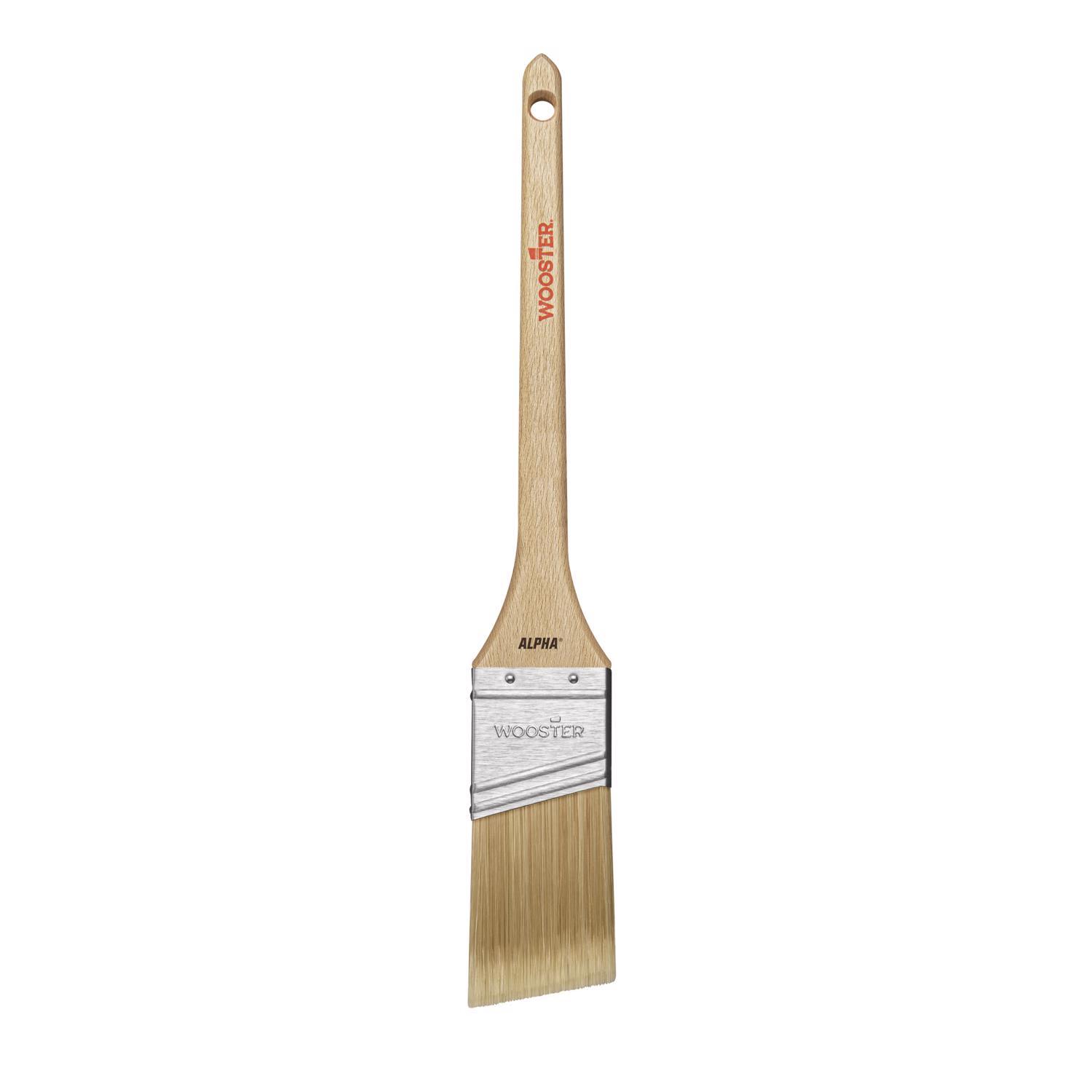 Wooster Alpha 1-1/2 in. Firm Angle Paint Brush