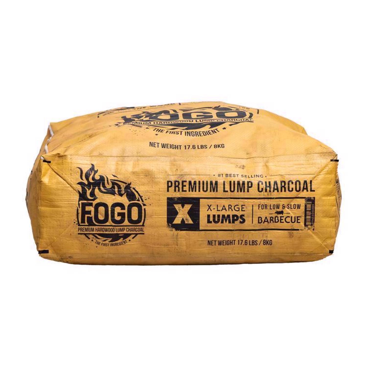 FOGO Super Premium (Gold Bag) All Natural Lump Charcoal 17.6 lb