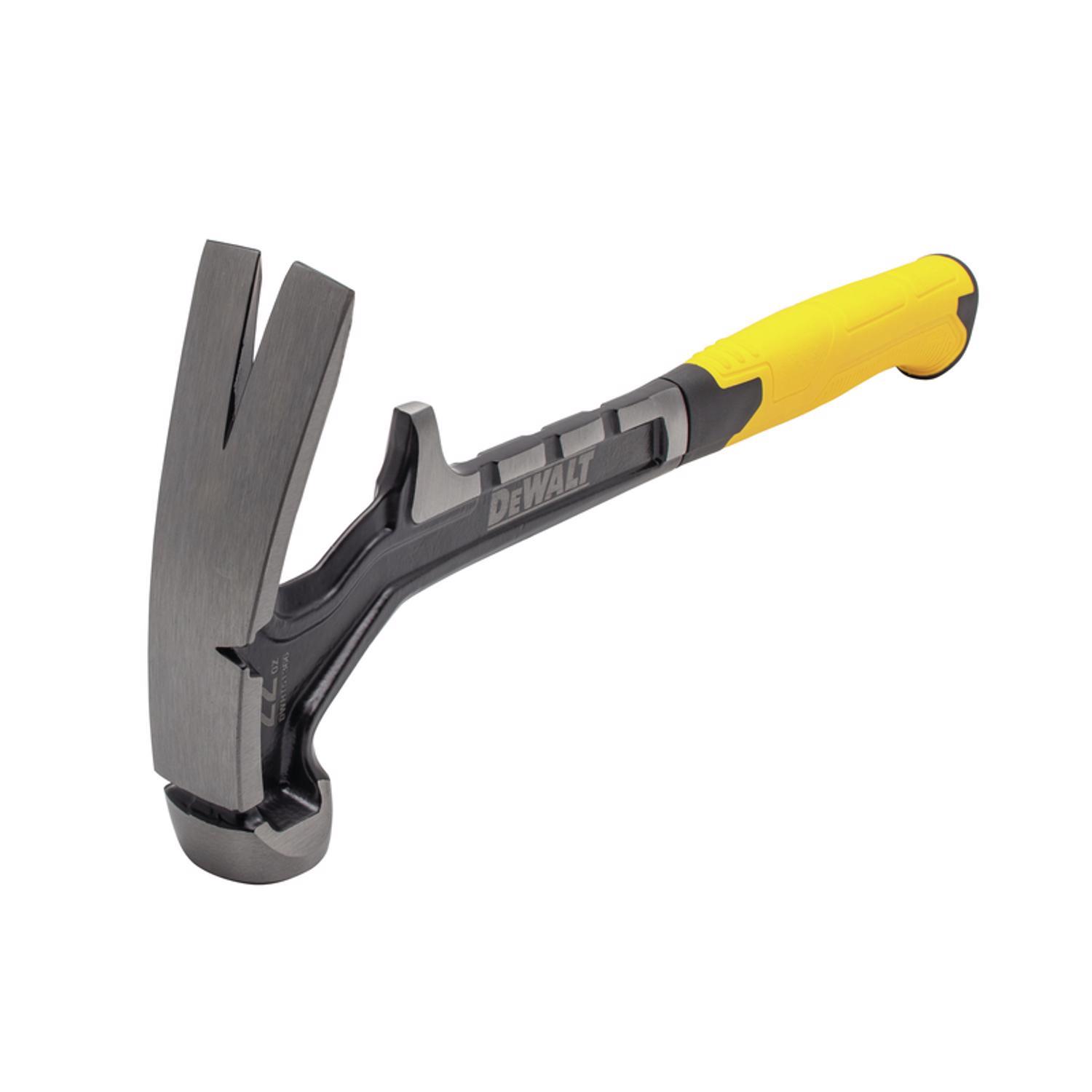 DeWalt ToughSeries 22 oz Milled Face Demo Hammer 8.25 in. Steel Handle
