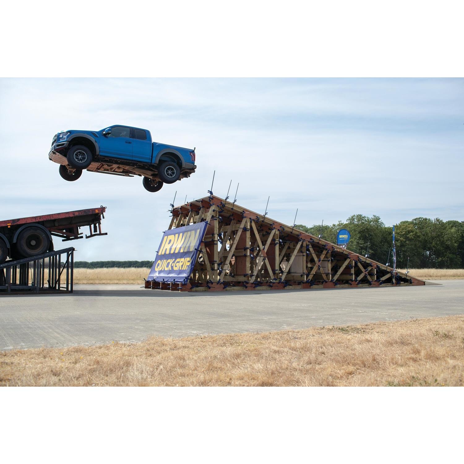 Irwin Quick-Grip 36 in. X 3-1/2 in. D Bar Clamp 300 lb