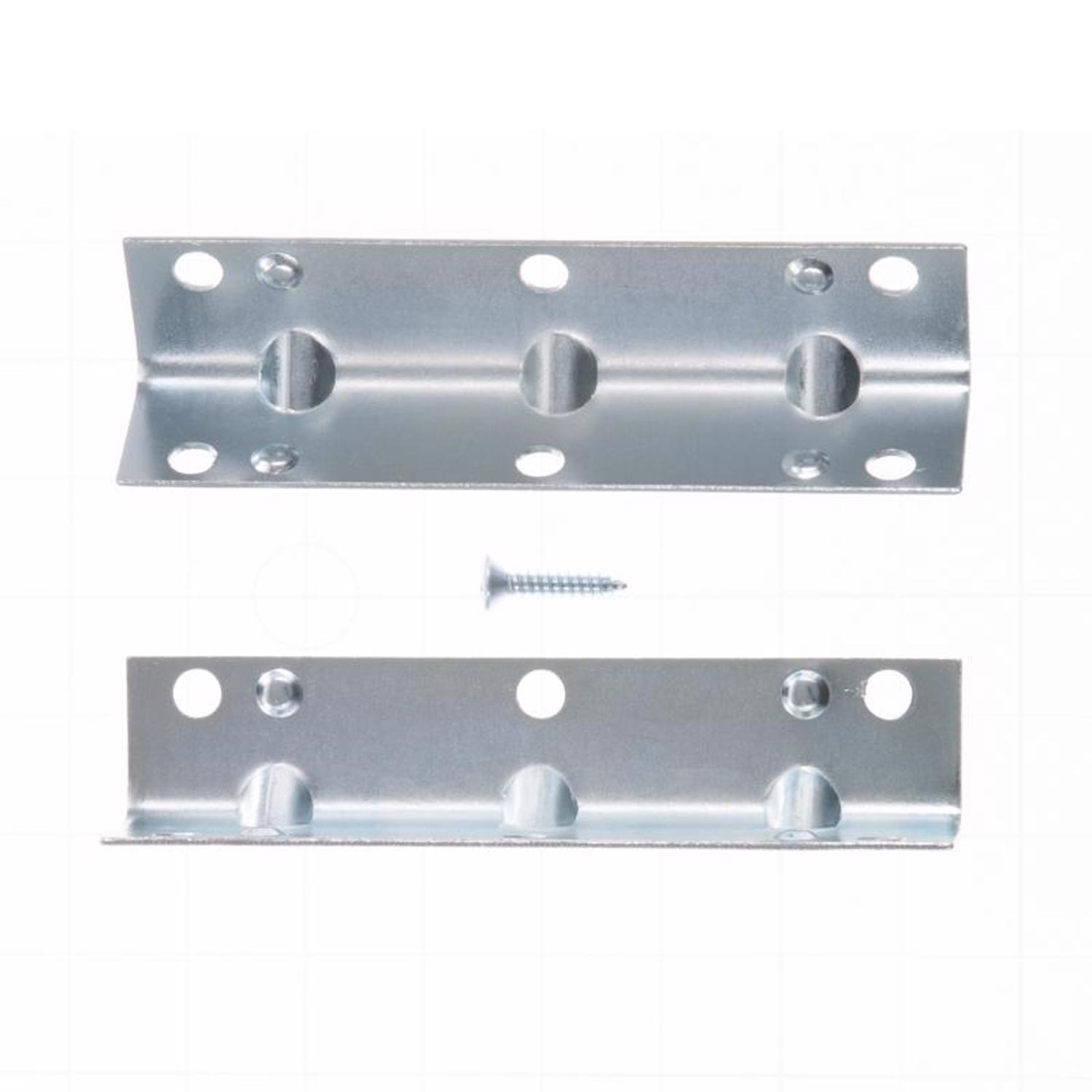 Ace 3-1/2 in. H X 2.238 in. W X 3-1/2 in. D Zinc Inside Corner Brace