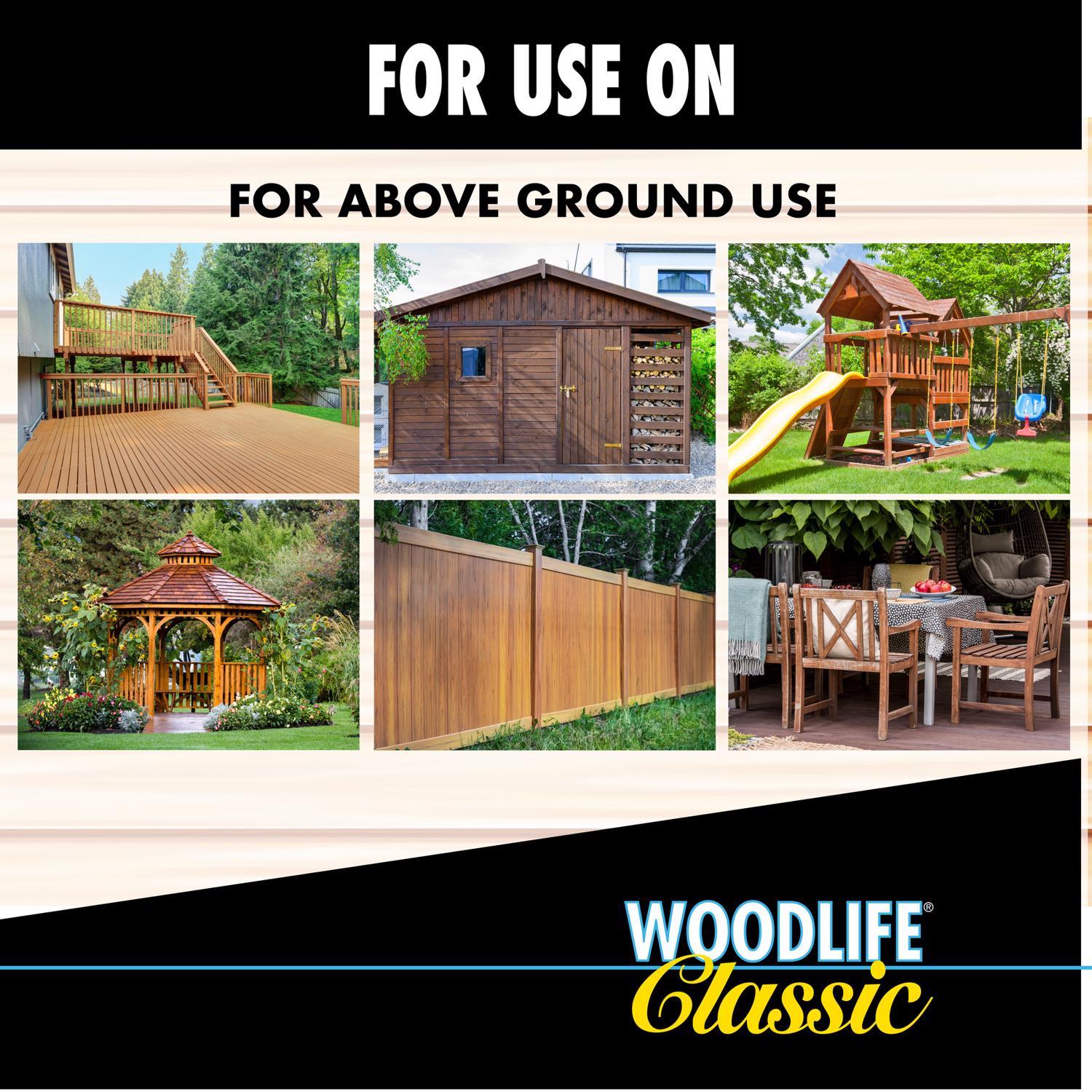 Wolman Woodlife Clear Fully-Transparent Water-Based Wood Preservative 1 gal