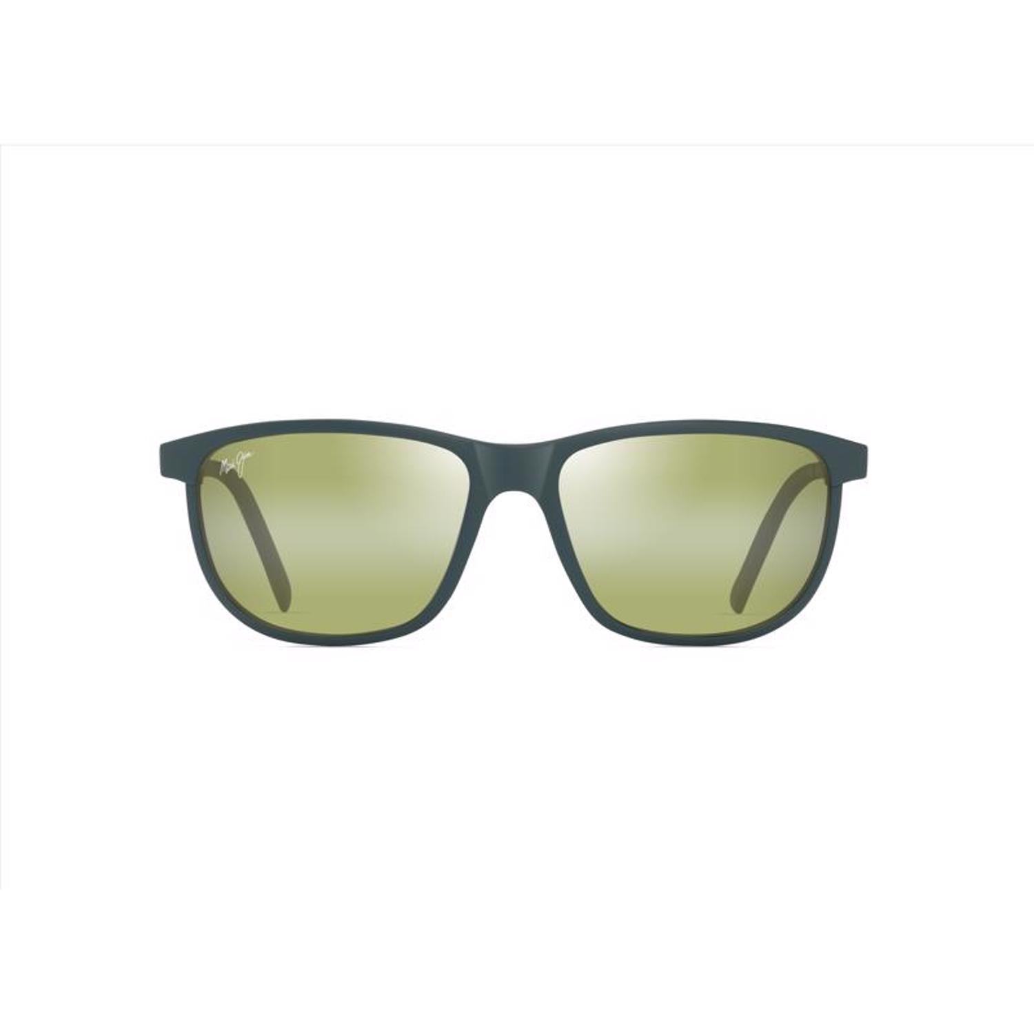 Maui Jim Lele Kawa Sunglasses Unisex Matte Dark Military Green Frame Maui HT Lens Polarized
