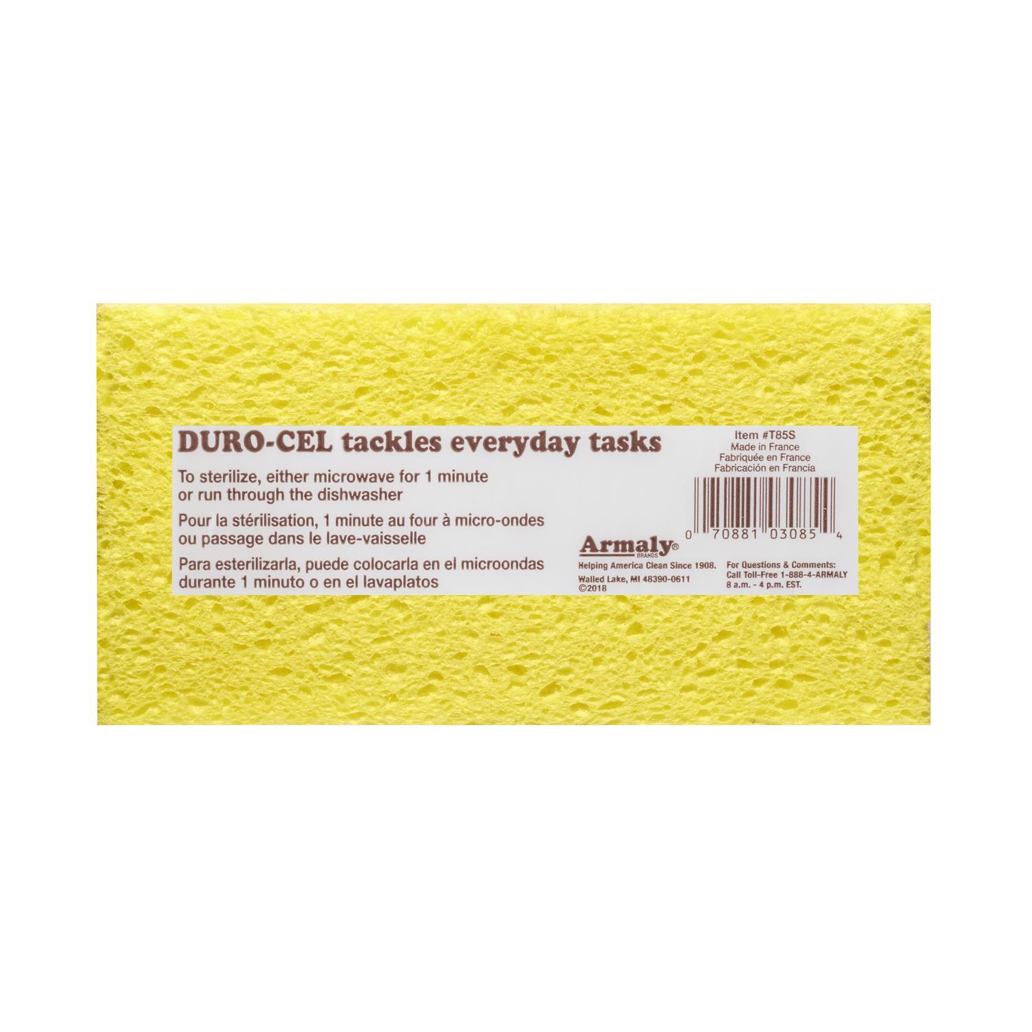 Duro-Cel Heavy Duty Turtleback Sponge For All Purpose 7-3/4 in. L 1 pc