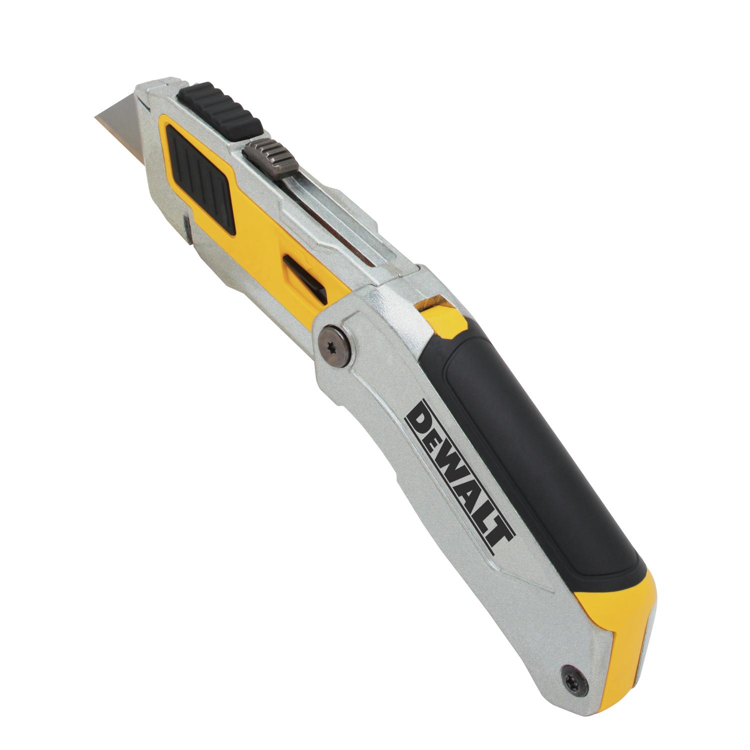 DeWalt Folding Utility Knife Gray 1 pk