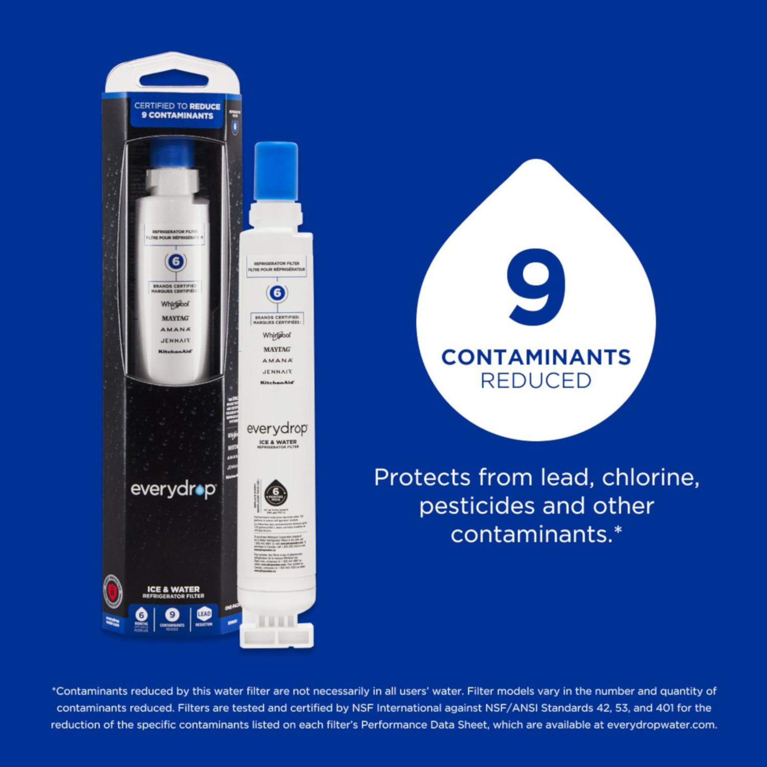 EveryDrop Refrigerator Replacement Filter EDR6D1