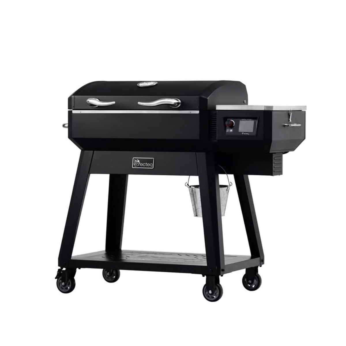 Recteq SmokeStone Wood Pellet WiFi Pellet Griddle Black/Silver