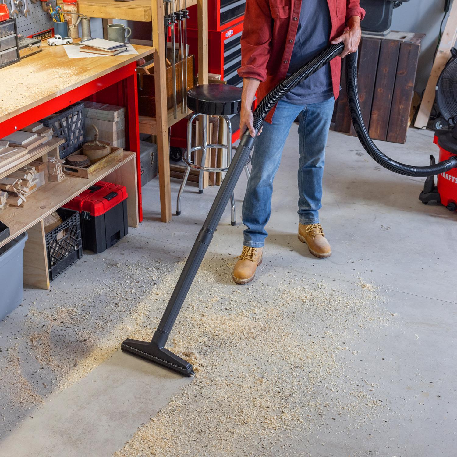 Craftsman 5 in. L X 15 in. W X 2-1/2 in. D Floor Brush 1 pc