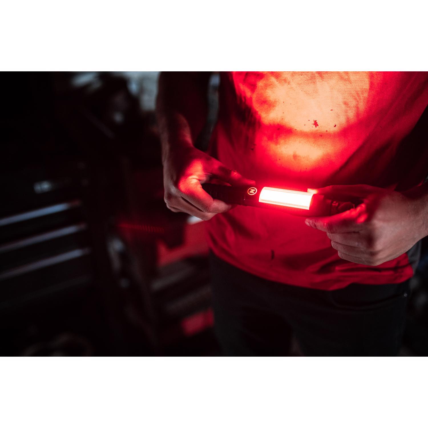 NEBO Big Larry 600 lm Black/Gray LED Work Light Flashlight AA Battery