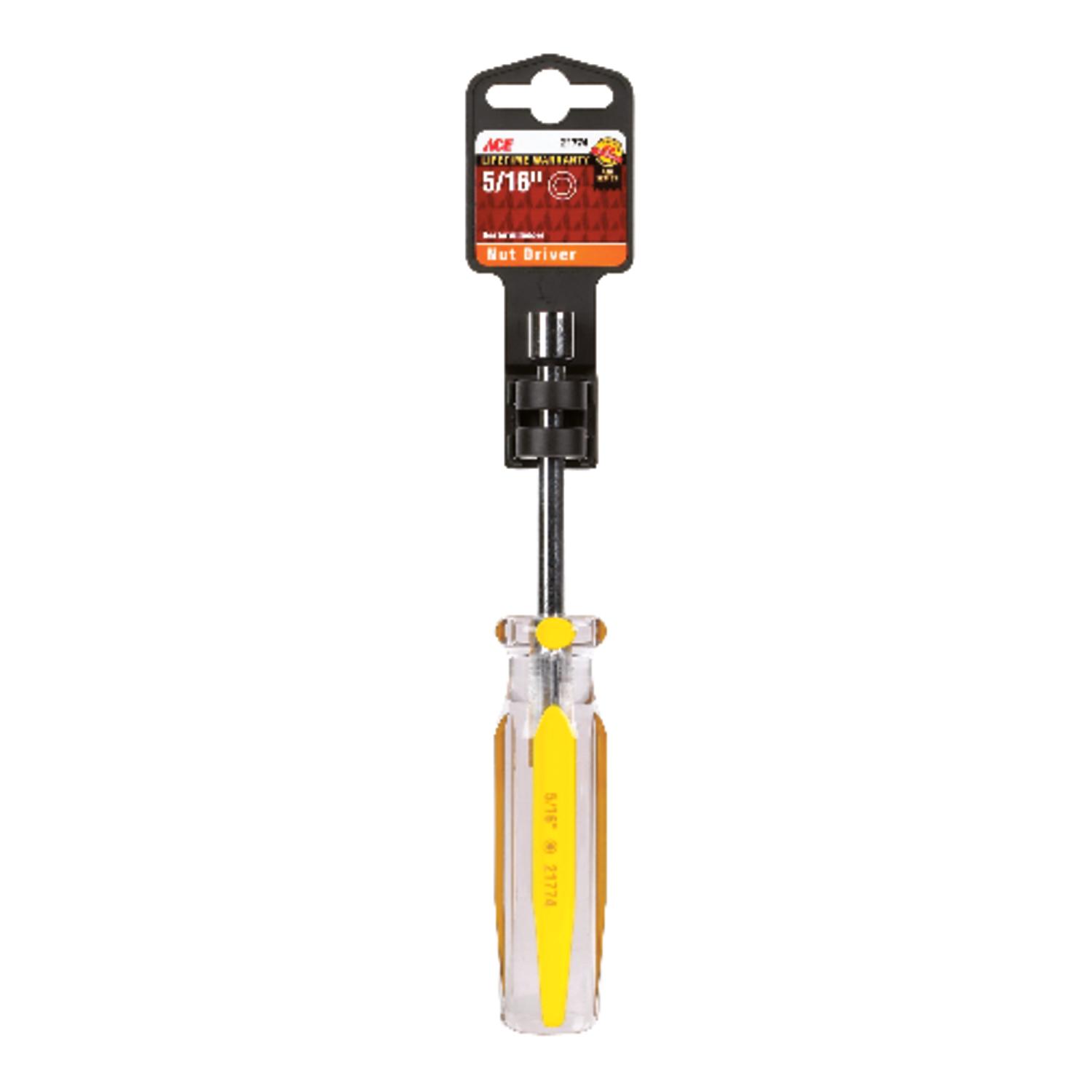 Ace 5/16 in. SAE Nut Driver 7 in. L 1 pc