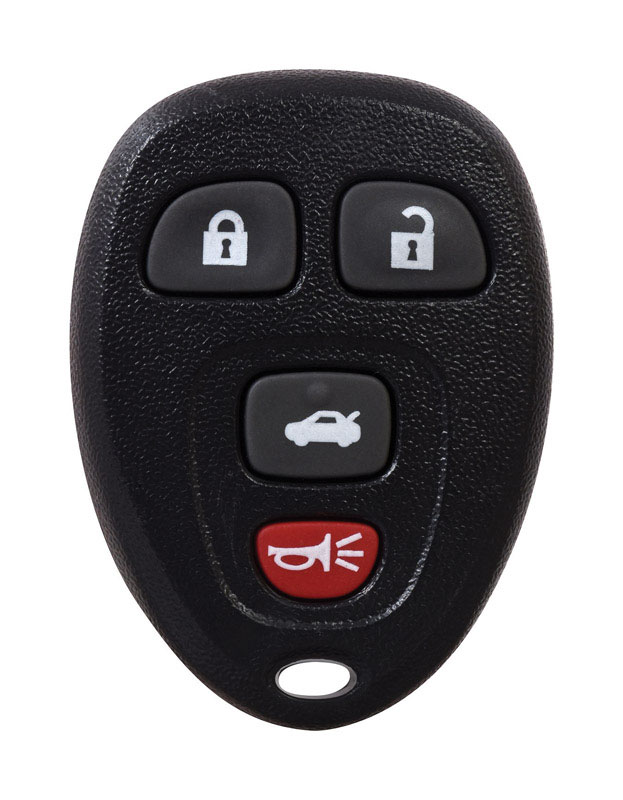 DURACELL Self Programmable Remote Automotive Replacement Key GM OUC60270 4-Button Remote L Doub