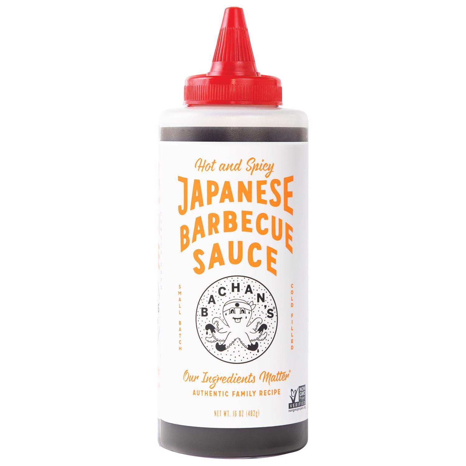 Bachan's Hot and Spicy Japanese Teriyaki BBQ Sauce 16 oz Stine Home