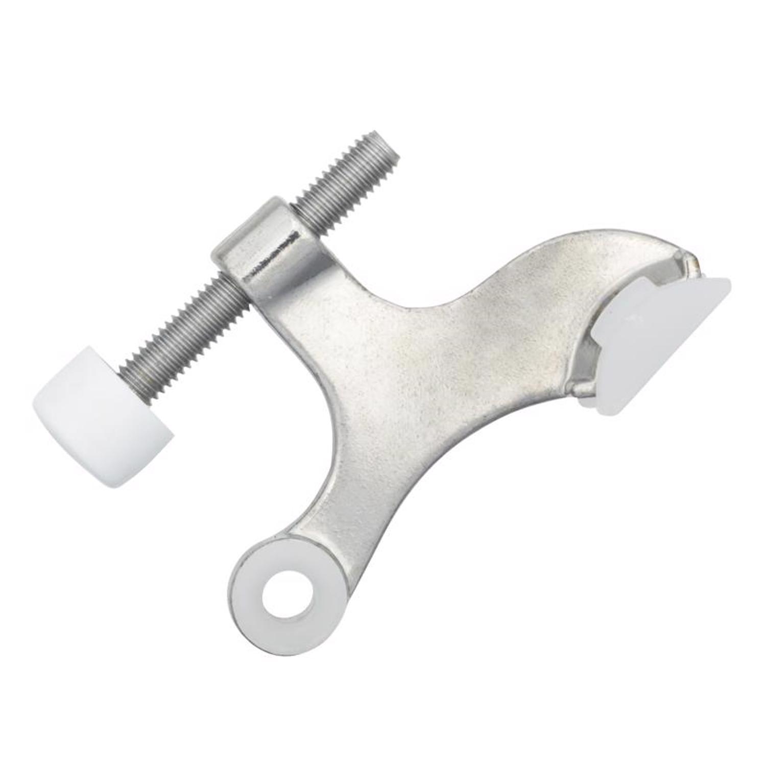 Ace Metal Chrome Silver Hinge Pin Door Stop Mounts to door 0 in.