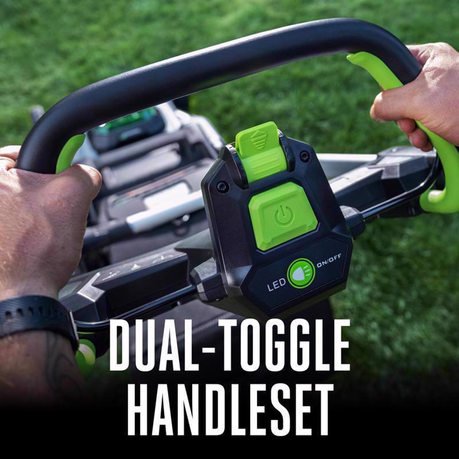 EGO Power+ LM2114SP 21 in. 56 V Battery Self-Propelled Lawn Mower Kit (Battery & Charger) W/ 6.0 AH BATTERY