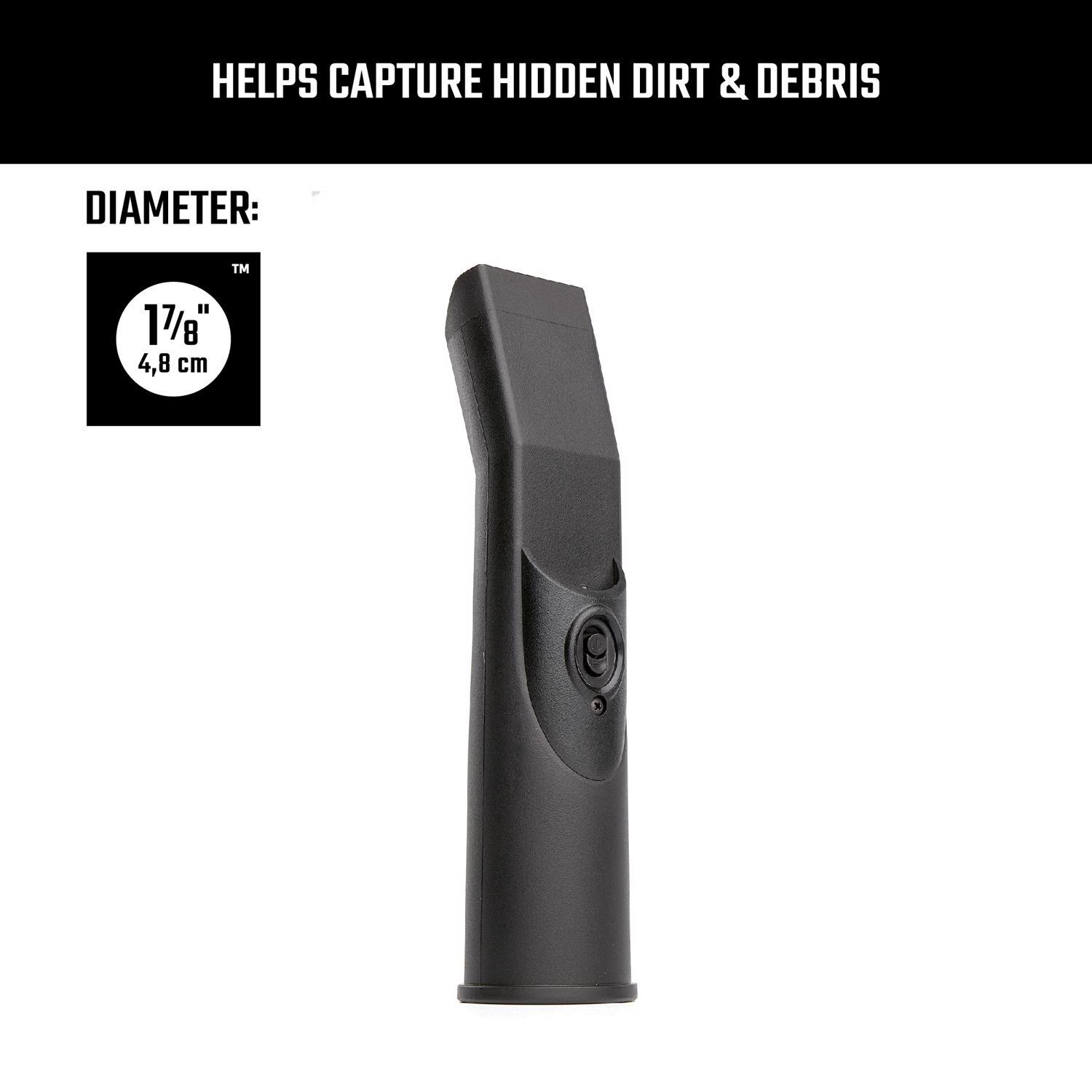 Craftsman 9 in. L X 5.5 in. W X 1-7/8 in. D LED Car Nozzle 1 pc