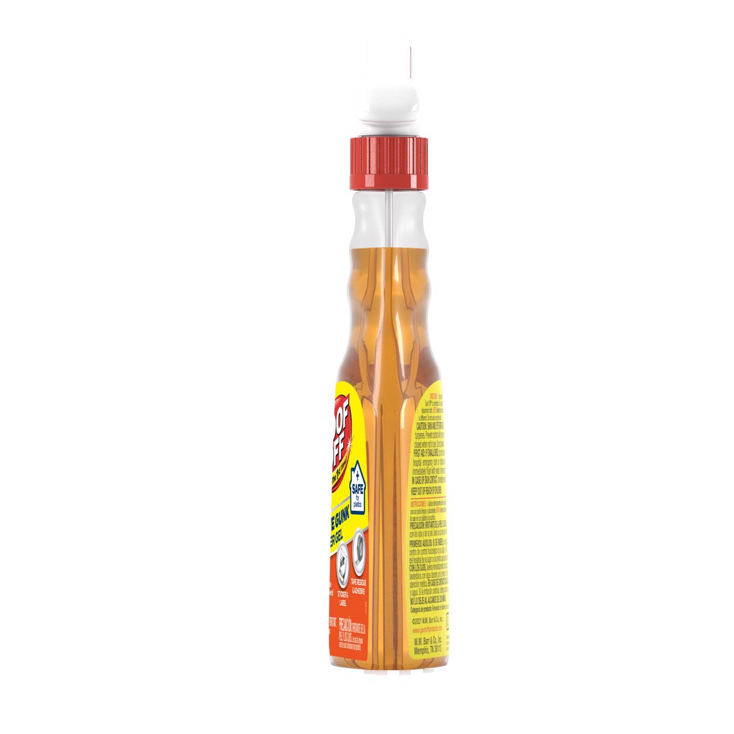 Goof Off Citrus Scent Adhesive Gunk Remover Gel 16 oz