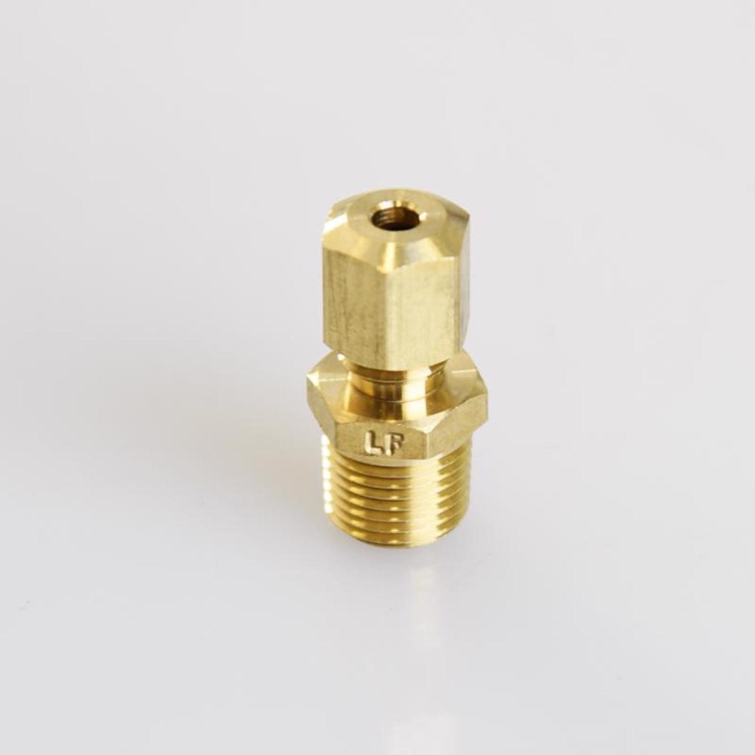 ATC 1/8 in. Compression 1/8 in. D MPT Brass Connector