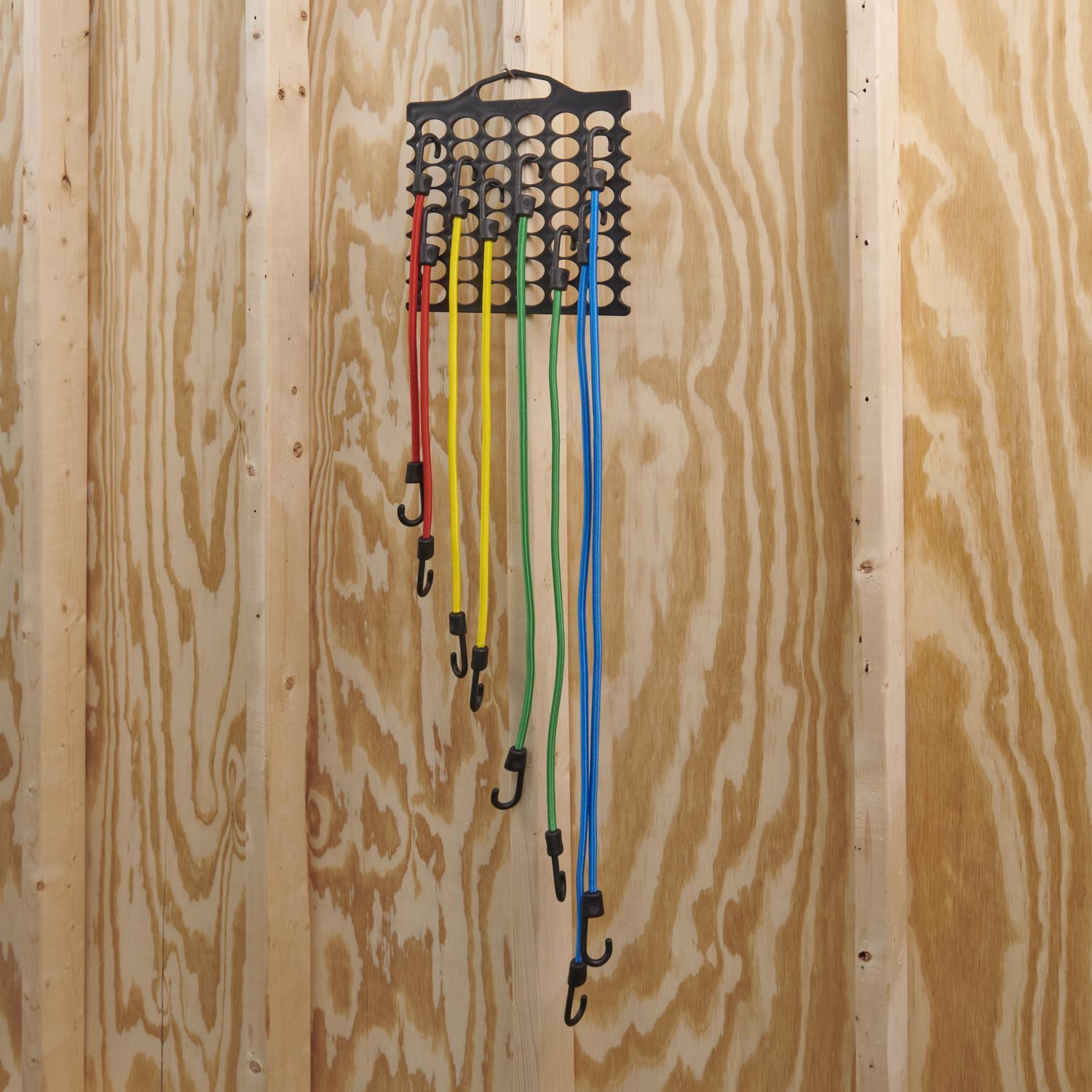 Wrap-It Bungee Buddy Assorted Bungee Cord Set 11.50 in. L 8 pk