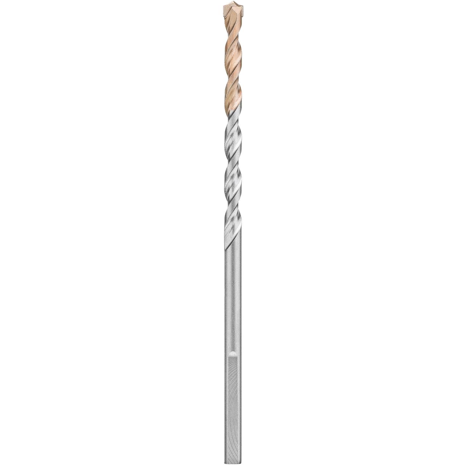 DEWALT 5/32 in. X 6 in. L Carbide Tipped Percussion Drill Bit 3-Flat Shank 1 pc