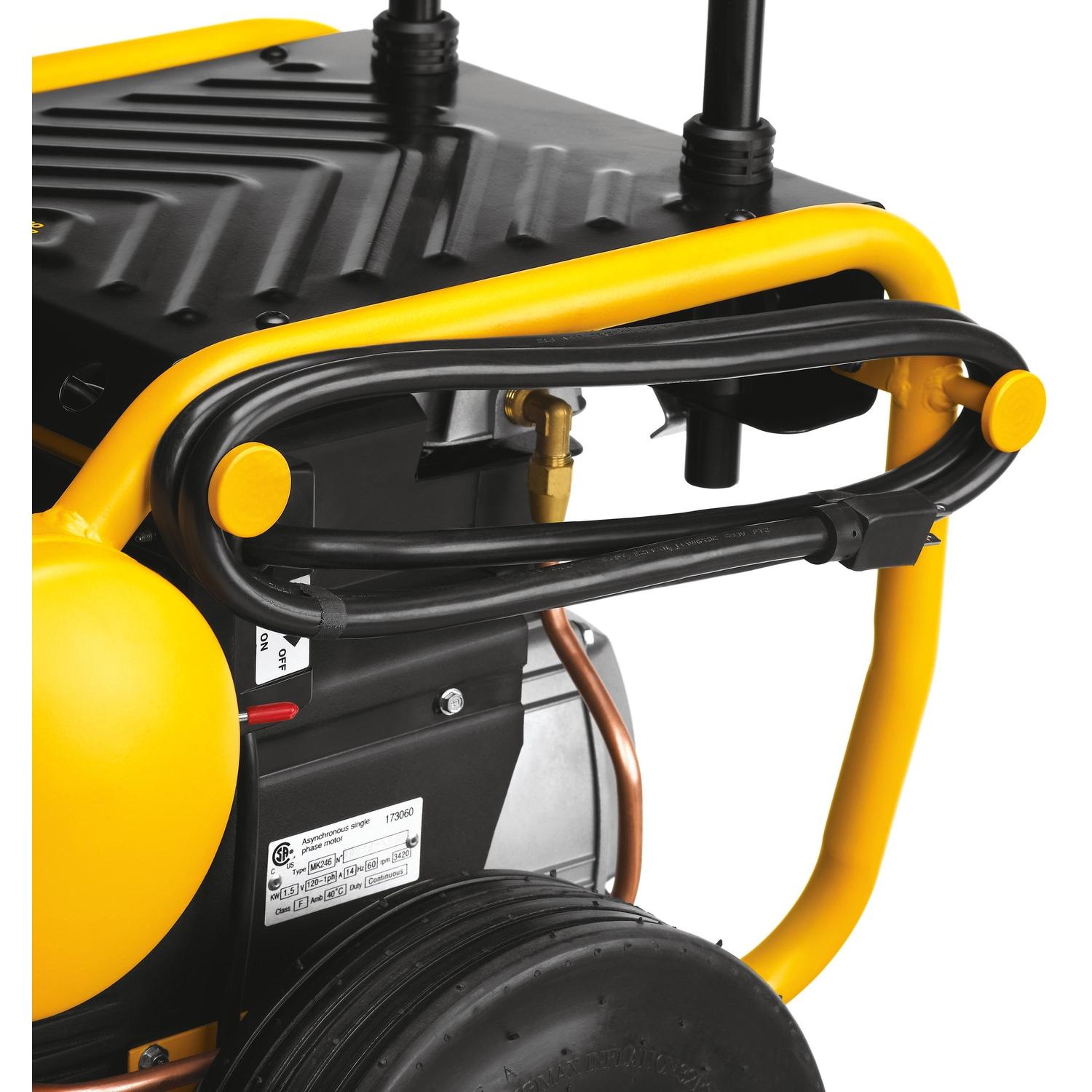 DeWalt 4 gal Twin Stack Portable Air Compressor 125 psi 1.1 HP