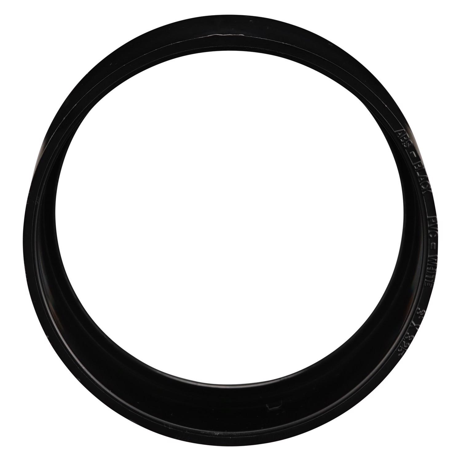 Genova 3 in. Hub X 3 in. D Spigot ABS Bushing