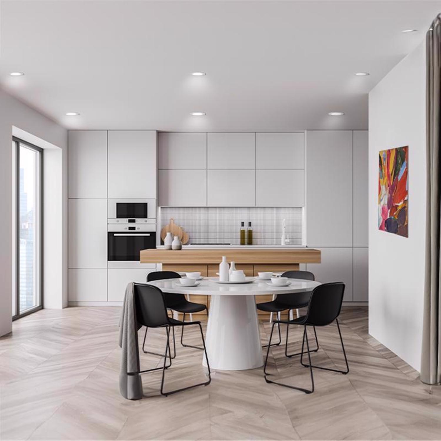 Feit LED Retrofits White 7.1 in. W LED Canless Recessed Downlight 10.3 W