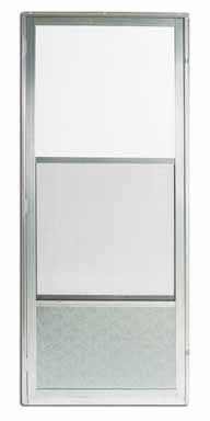 Croft Self-Storing Storm Door Self-Storing Imperial Style 161 80 in. x 32 in. Aluminum Left 32 in. 8