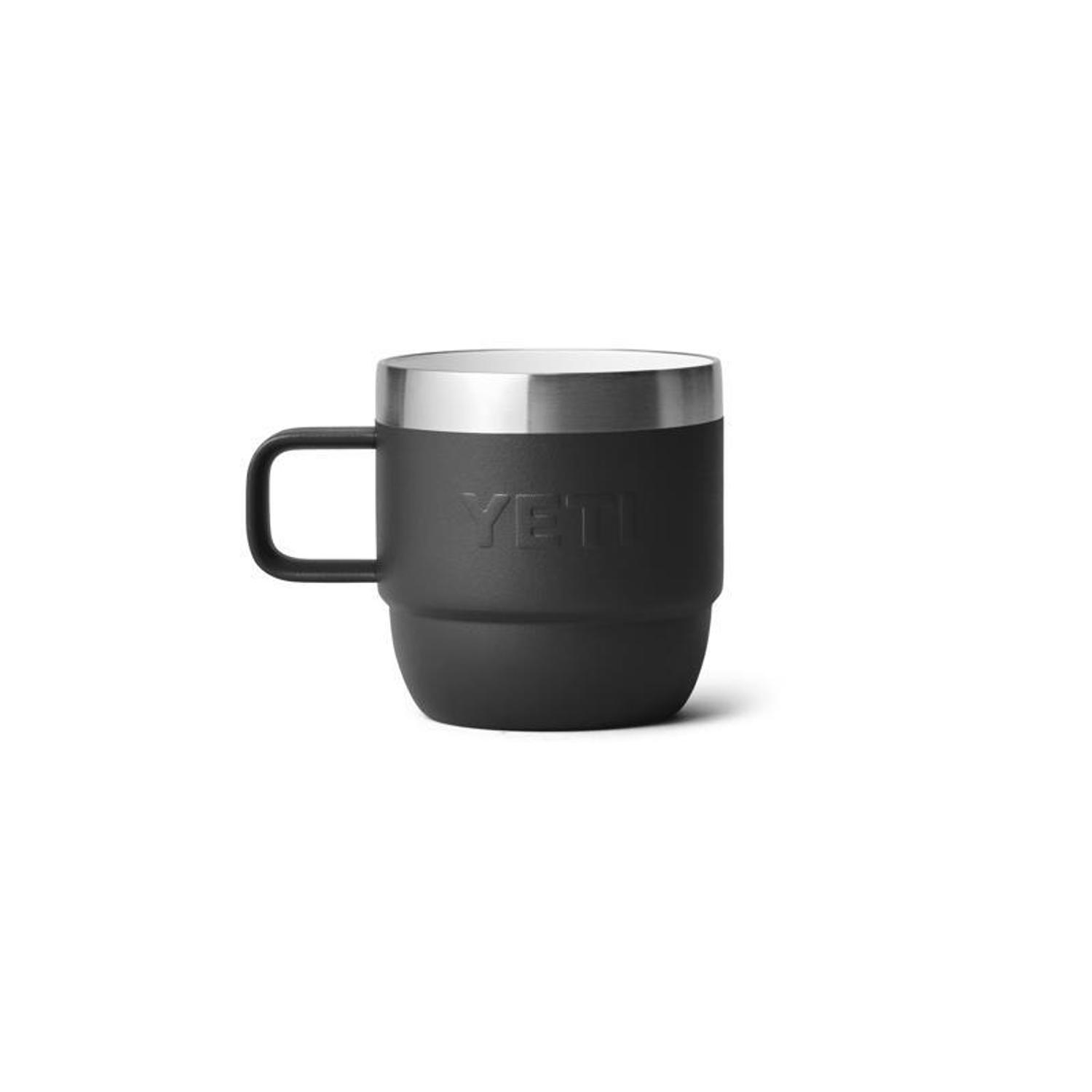 YETI Rambler 6 oz Black BPA Free Espresso Insulated Mug