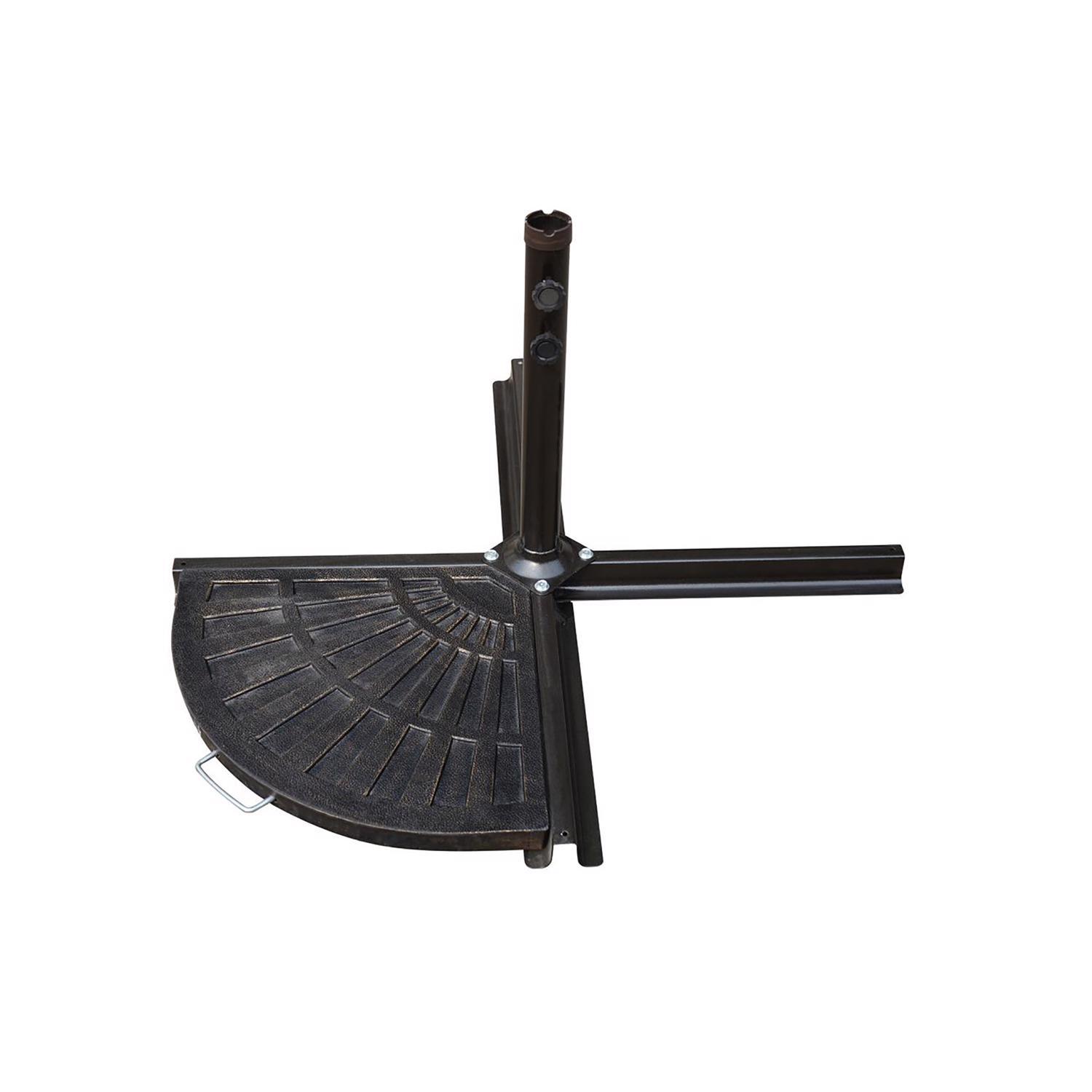 Bond Black Envirostone Umbrella Base