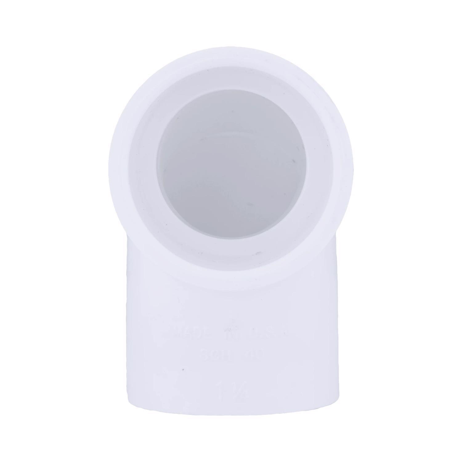 Charlotte Pipe Schedule 40 1-1/4 in. Slip X 1-1/4 in. D FPT PVC 90 Degree Elbow 1 pk