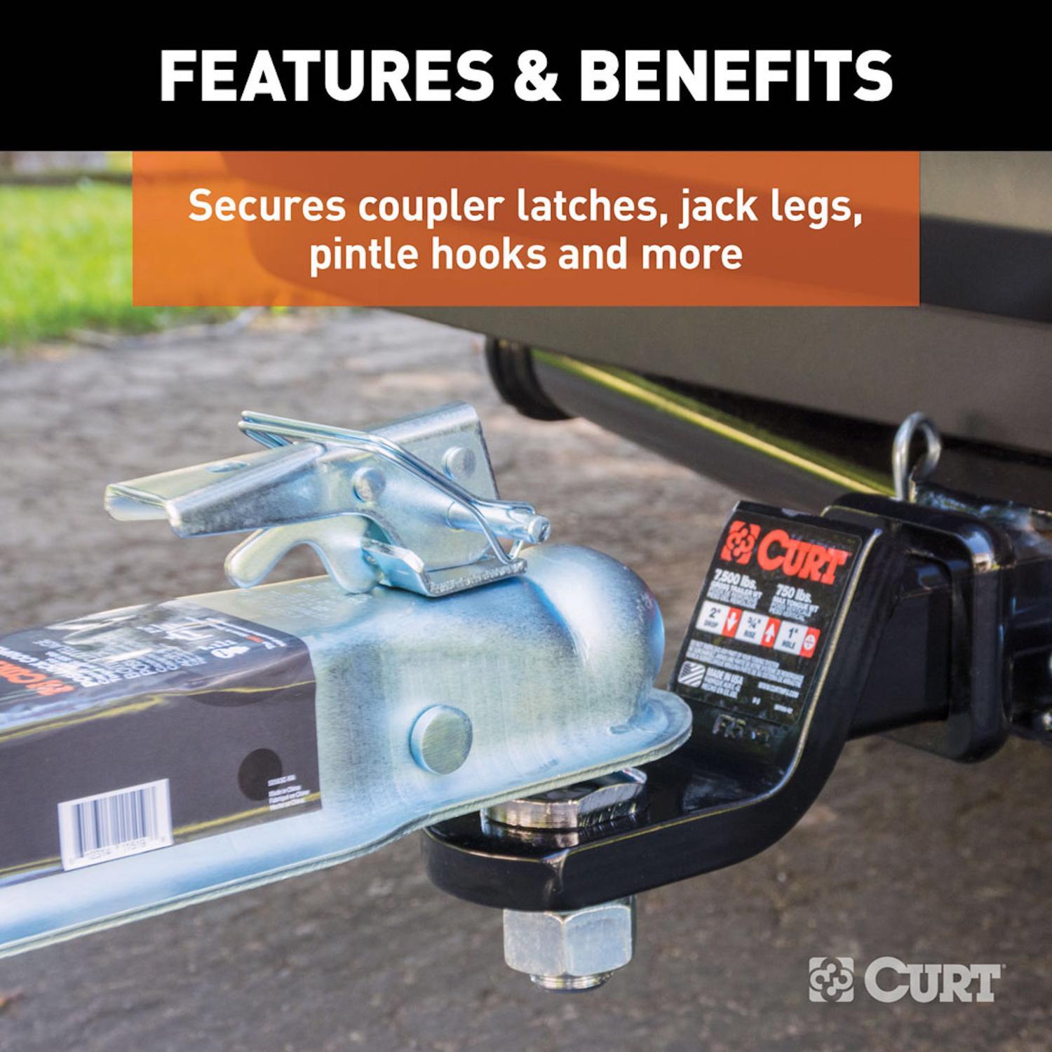 CURT 1/4"D x 2-3/4"L Safety Pin