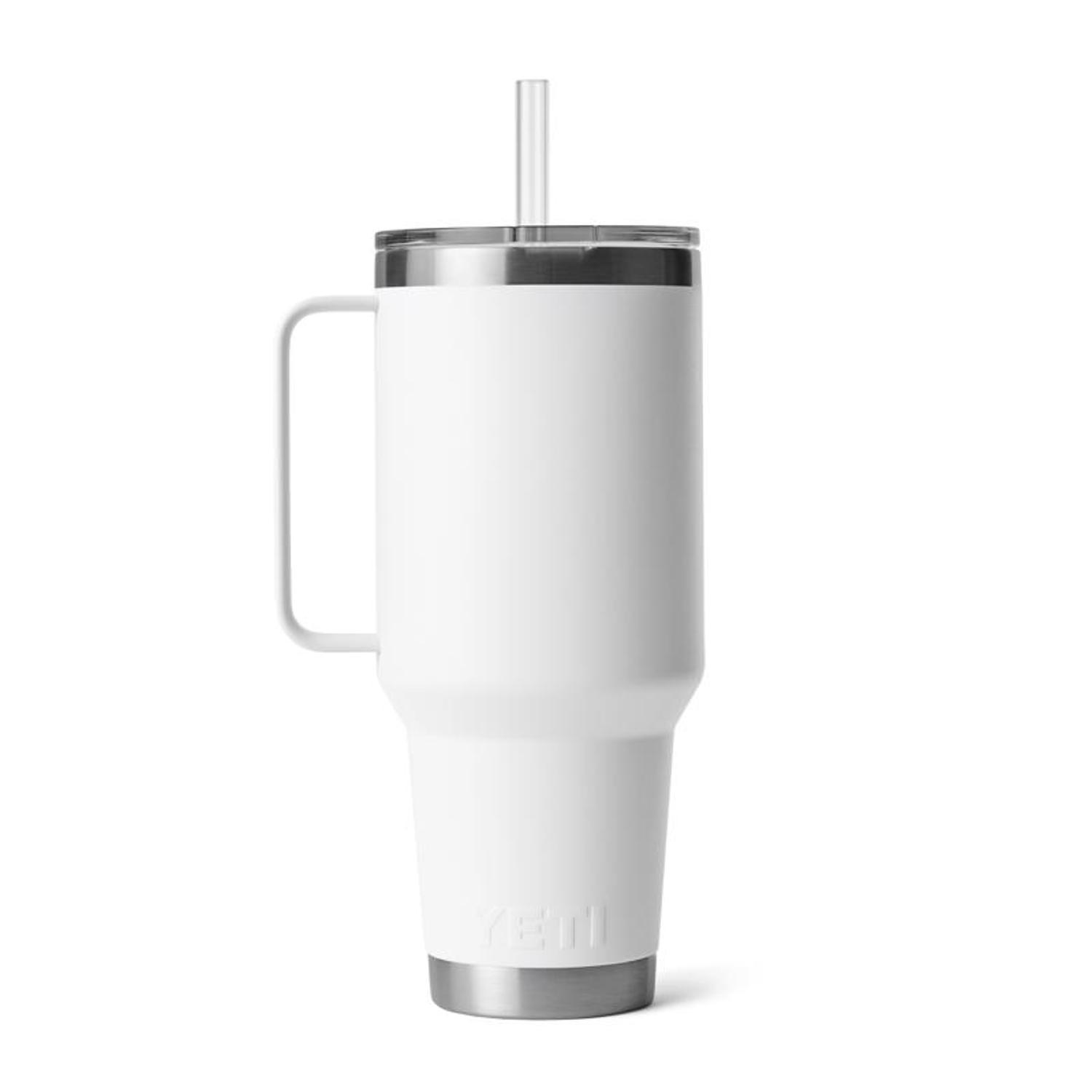 YETI Rambler 42 oz White BPA Free Straw Mug
