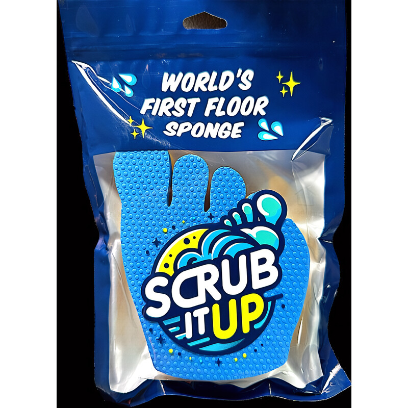 Sponge Floor Scrub It Up