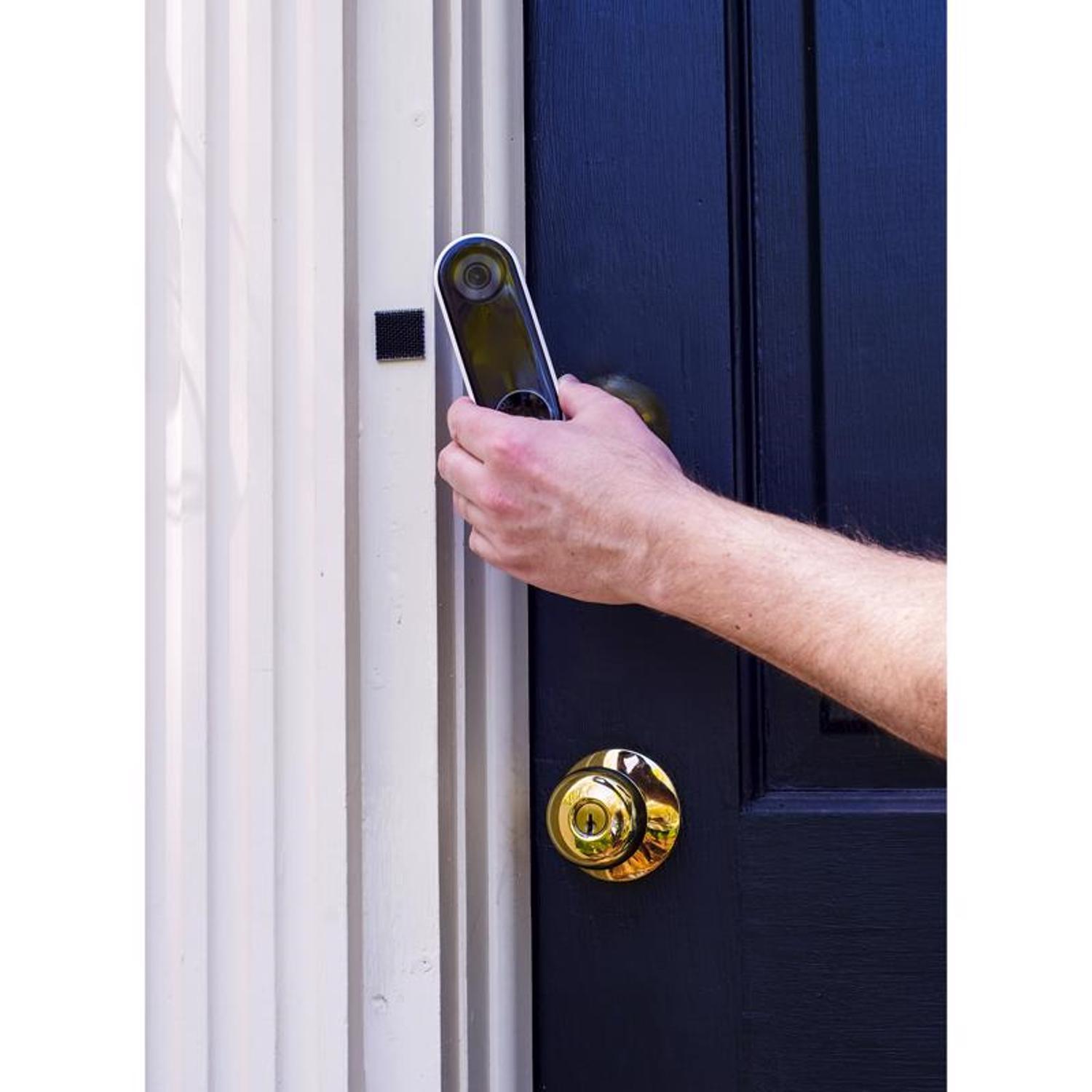 Velcro ALFA-LOK Small Plastic Mounting Square 3 in. L 4 pk