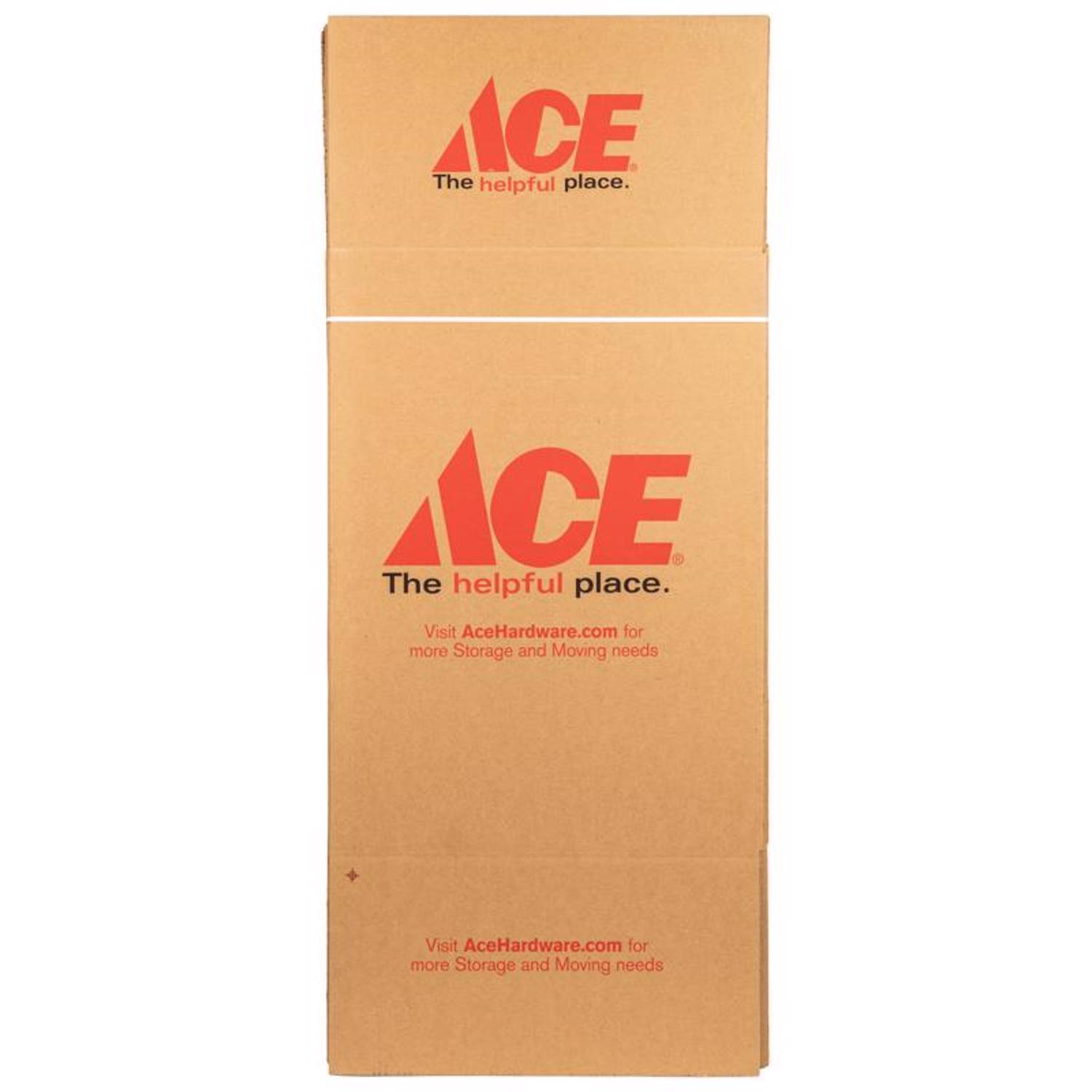 Ace 24 in. H X 18 in. W X 18 in. L Cardboard Corrgugated Box 1 pk