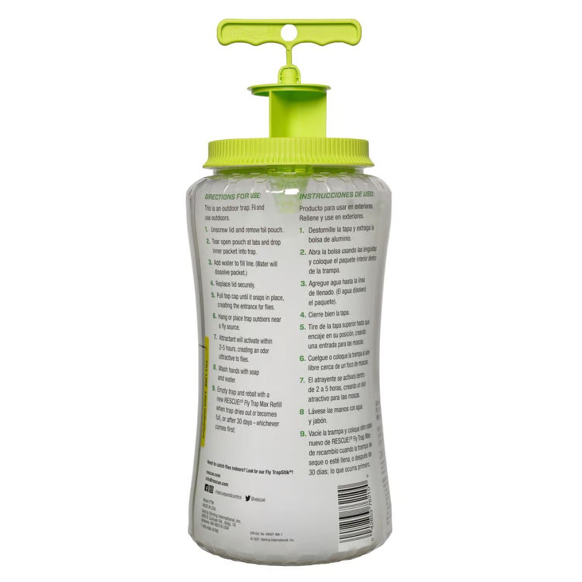 RESCUE! Max Fly Trap 1 Pack
