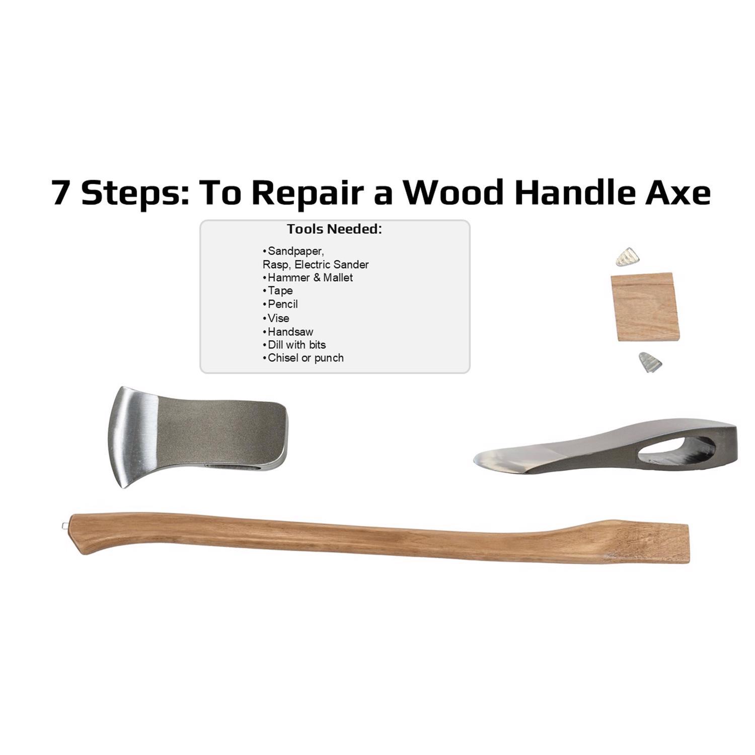 Truper 35 in. Wood Axe Replacement Handle