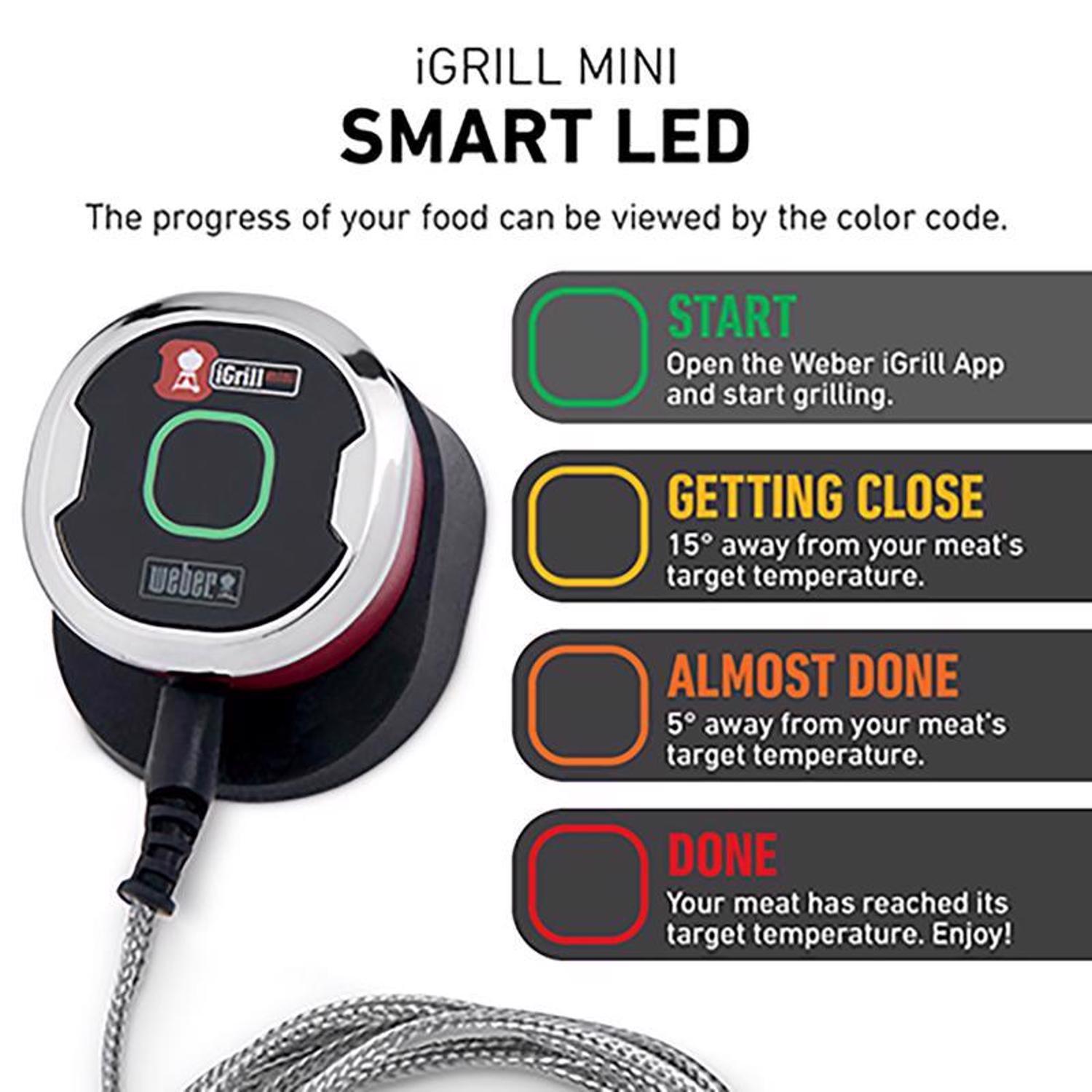 Weber iGrill Mini Digital Bluetooth Enabled Grill/Meat Thermometer