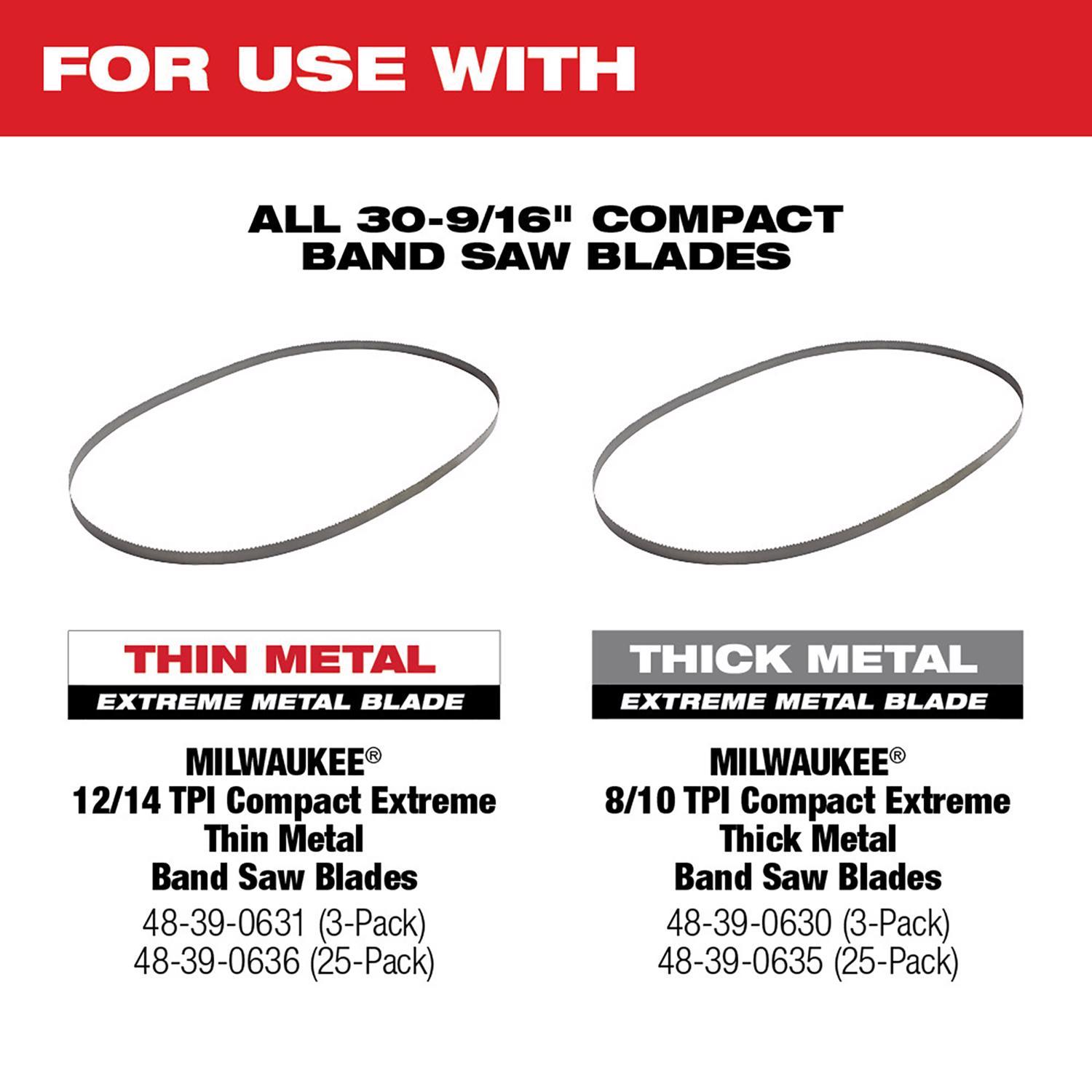 Milwaukee M12 FUEL Cordless Brushless 2-1/2 in. Band Saw Tool Only