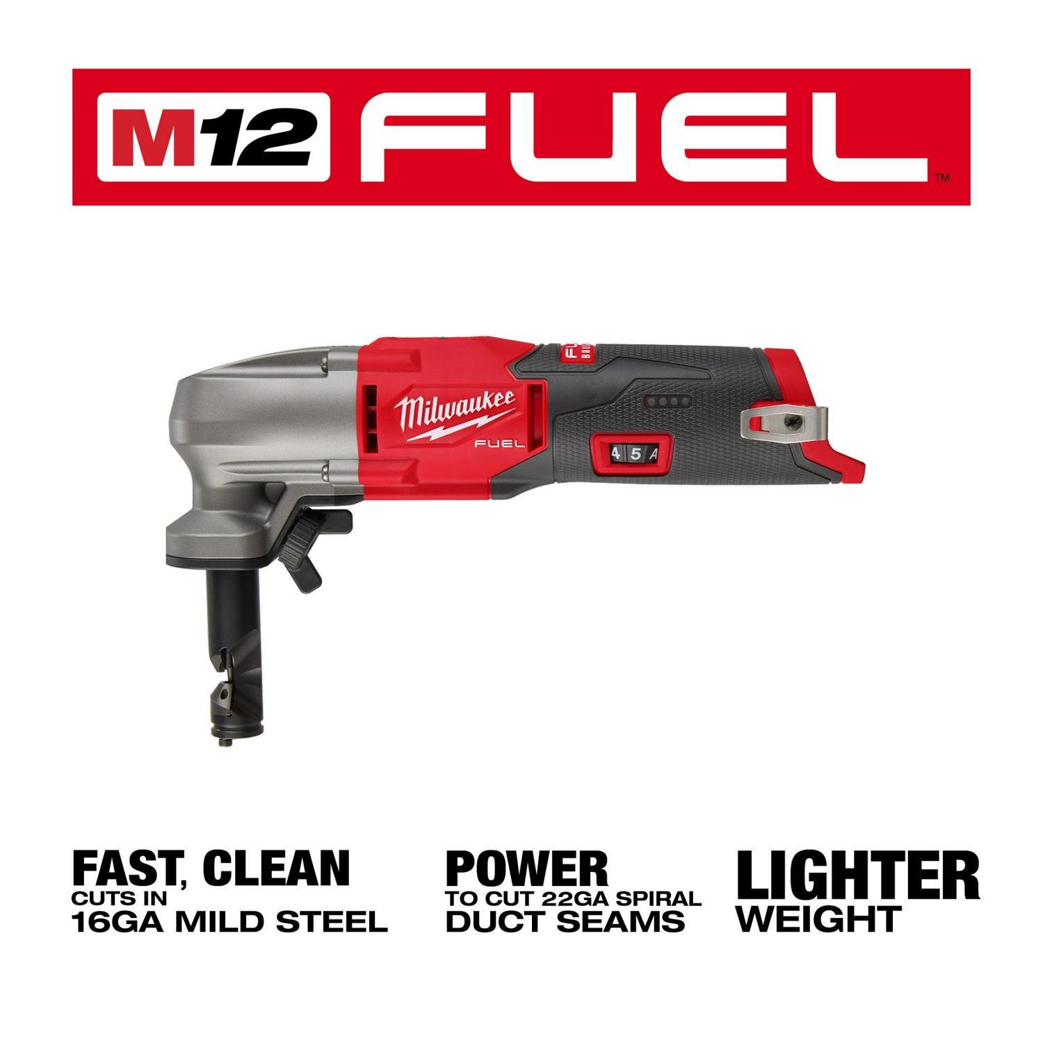 Milwaukee M12 Fuel 12 V 16 Ga. Cordless Nibbler Tool Only