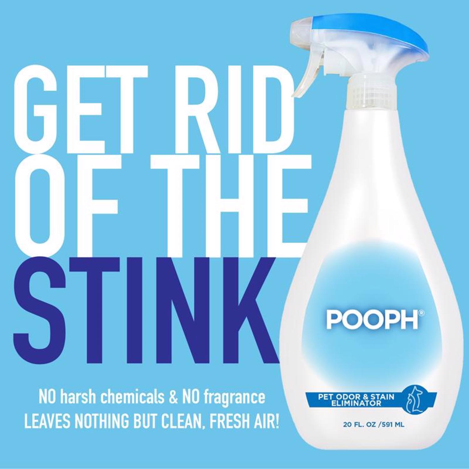 Pooph Pets Liquid Odor & Stain Eliminator 20 oz