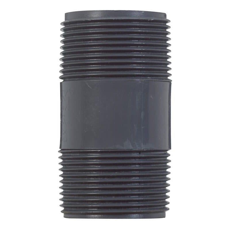 B&K Schedule 80 1-1/4 in. MIP X 1-1/4 in. D MIP PVC 3 in. Nipple 1 pk